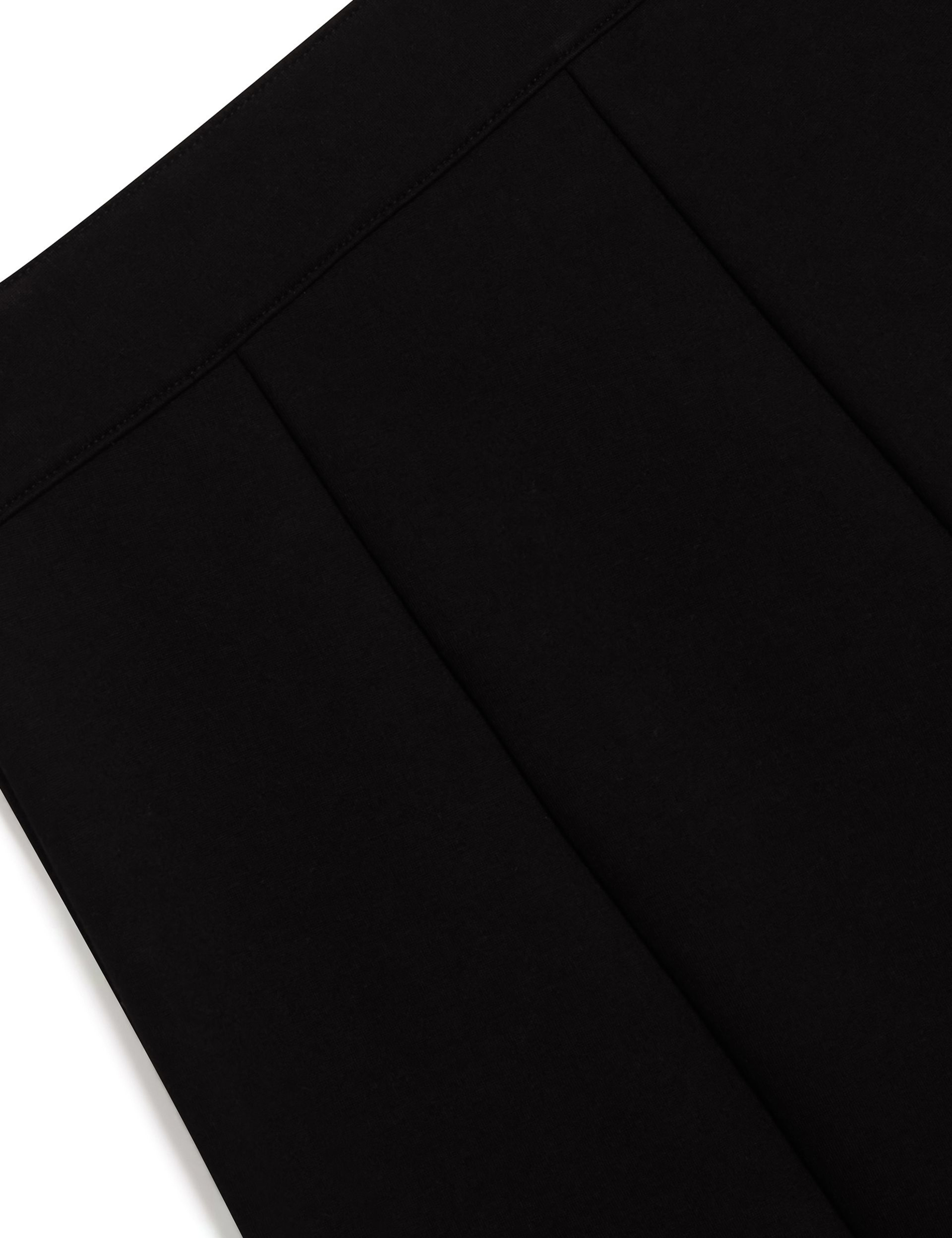 Jersey Fly Front Button Detail Leggings 6 of 6