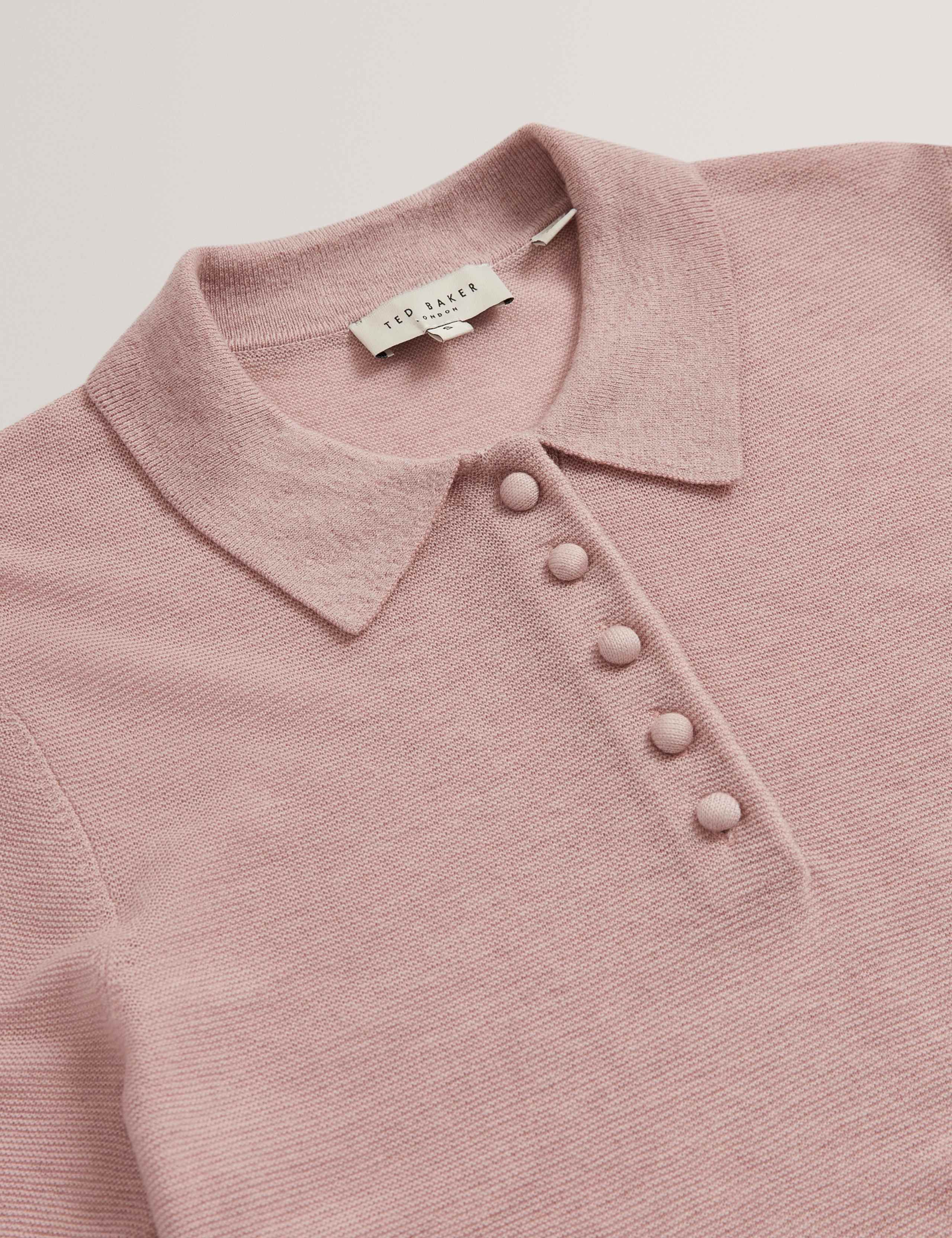 Pure Wool Polo Shirt 2 of 2