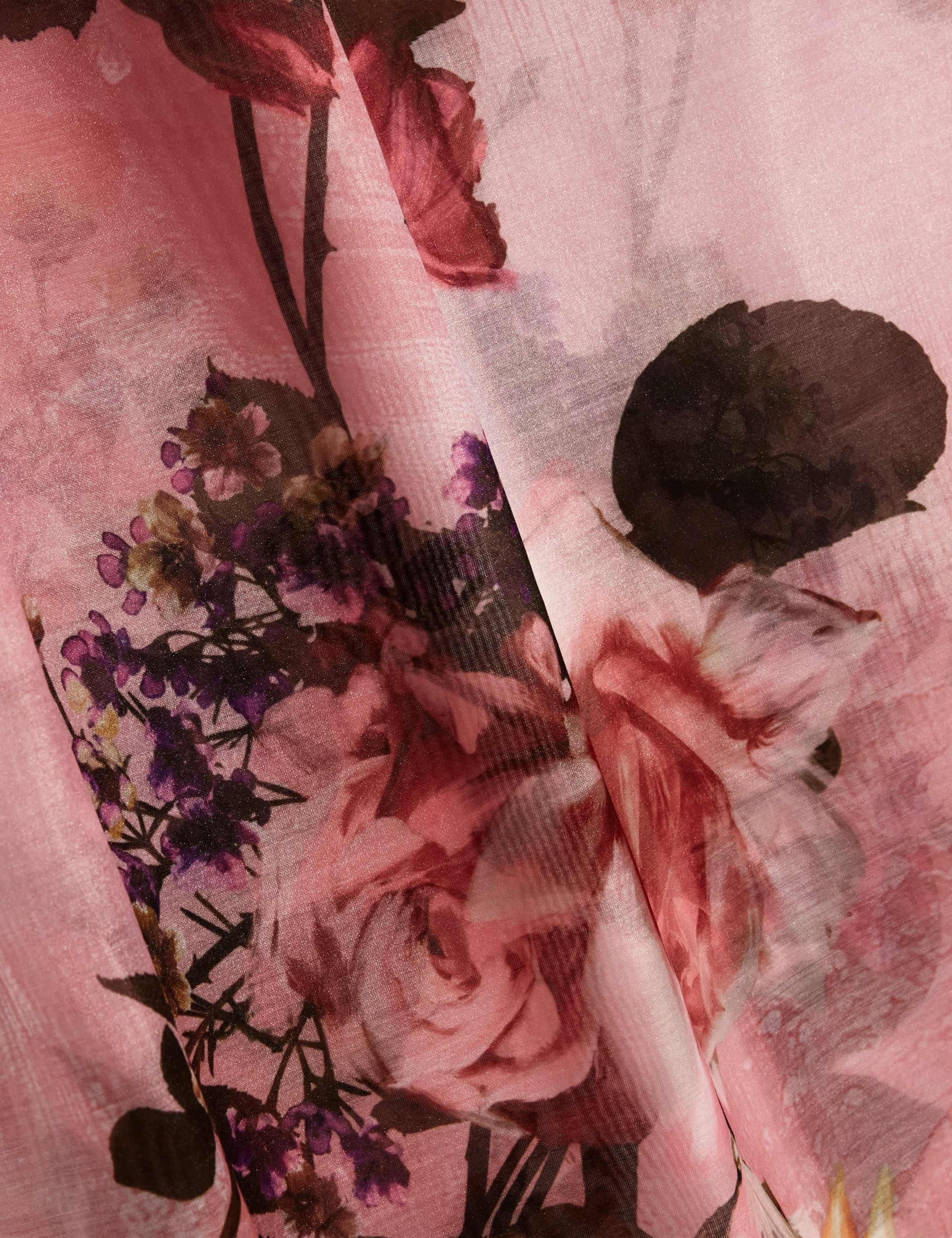Floral Organza Midi Skirt 7 of 7