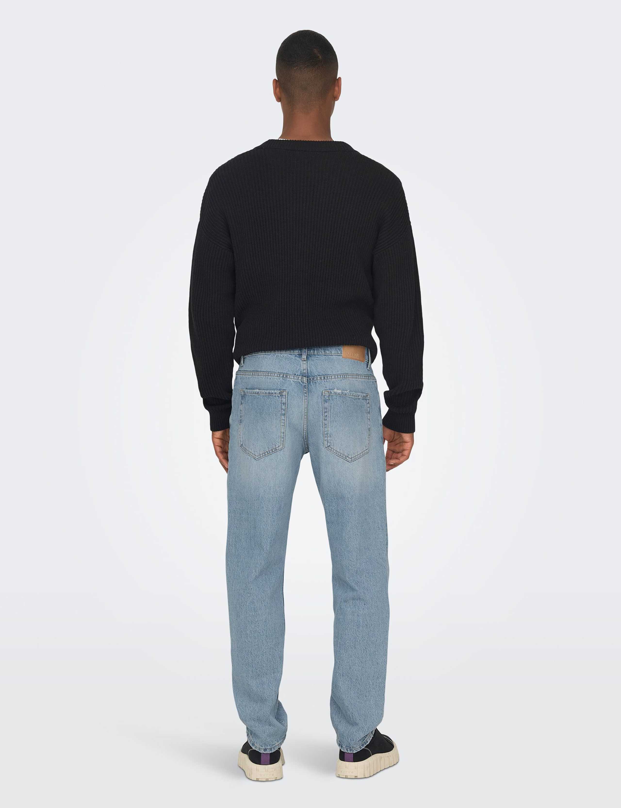 Straight Fit 5 Pocket Jeans 4 of 7