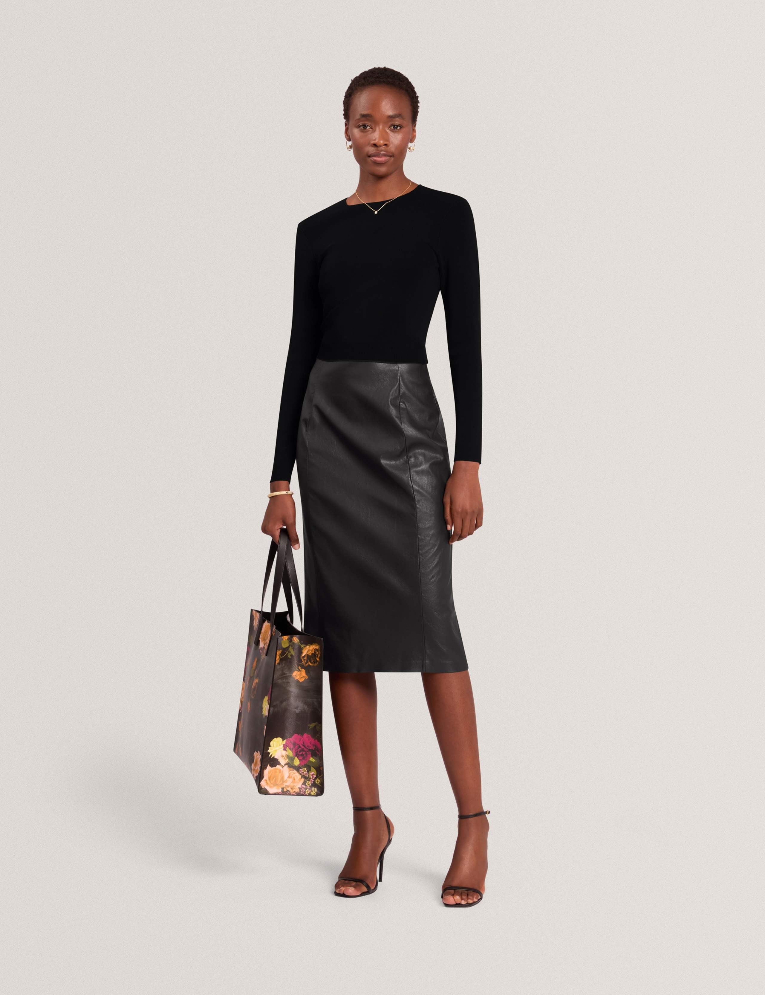 Round Neck Mini Waisted Dress 3 of 7