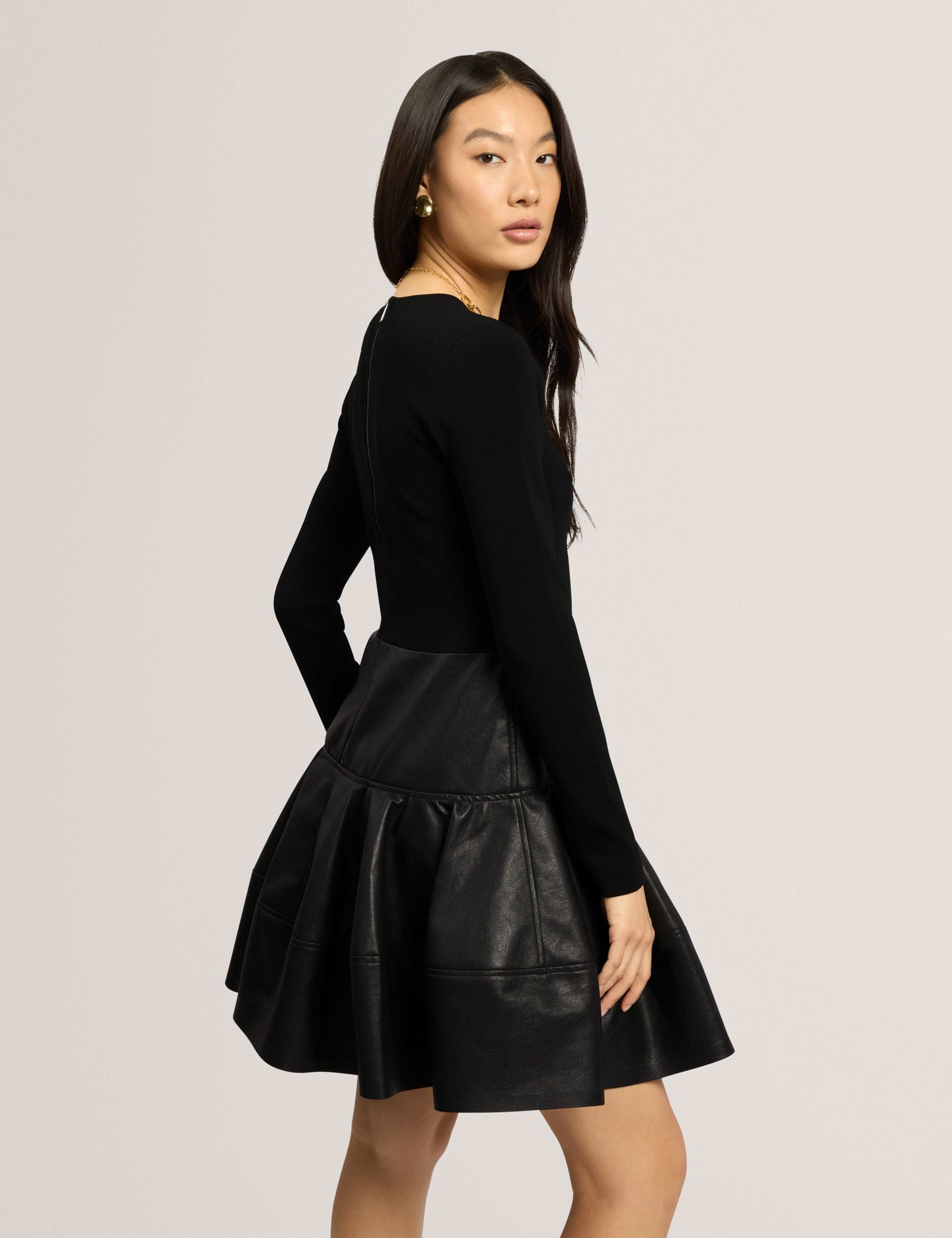 Round Neck Mini Skater Dress 4 of 7