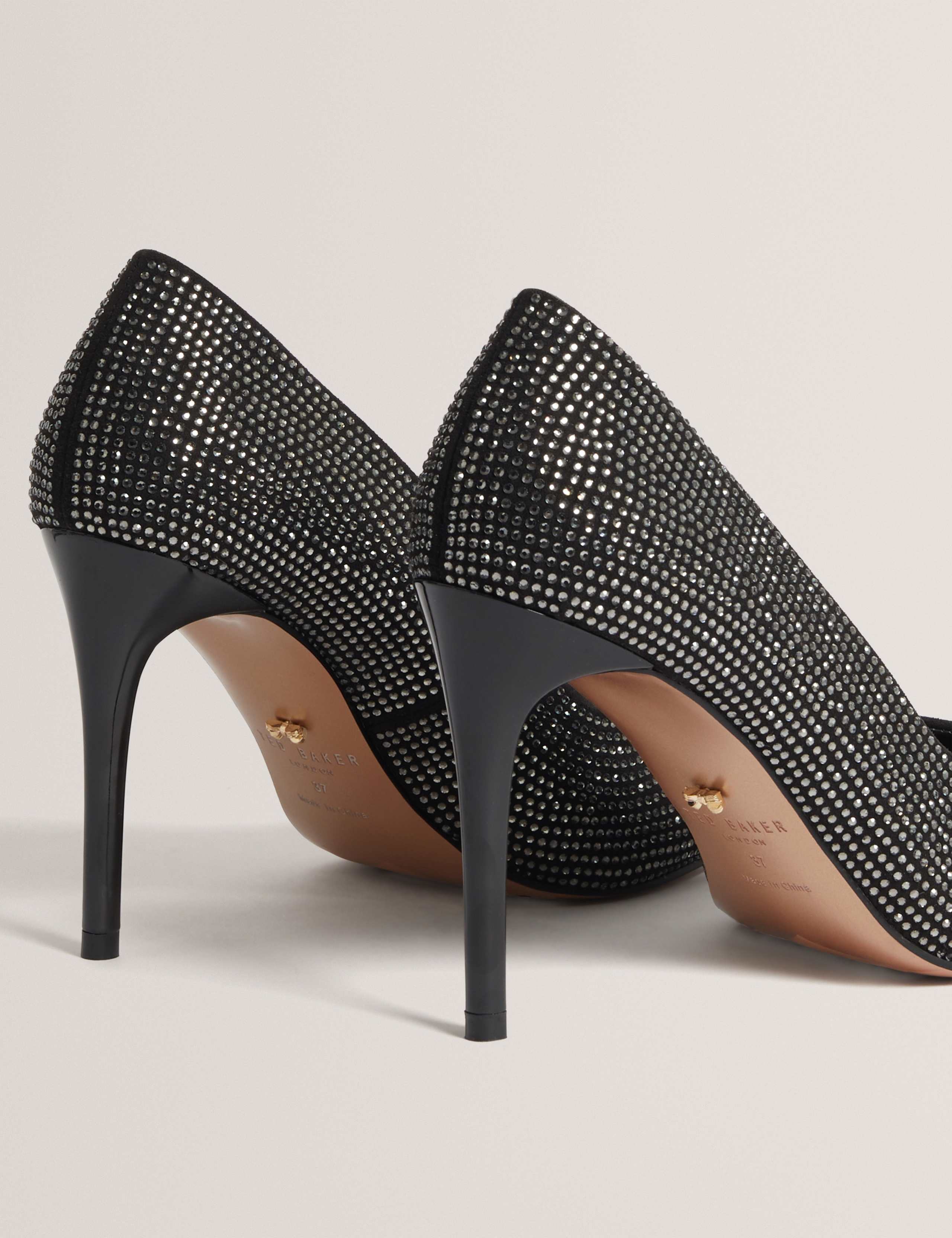 Slip On Stiletto Heel Court Shoes 3 of 4