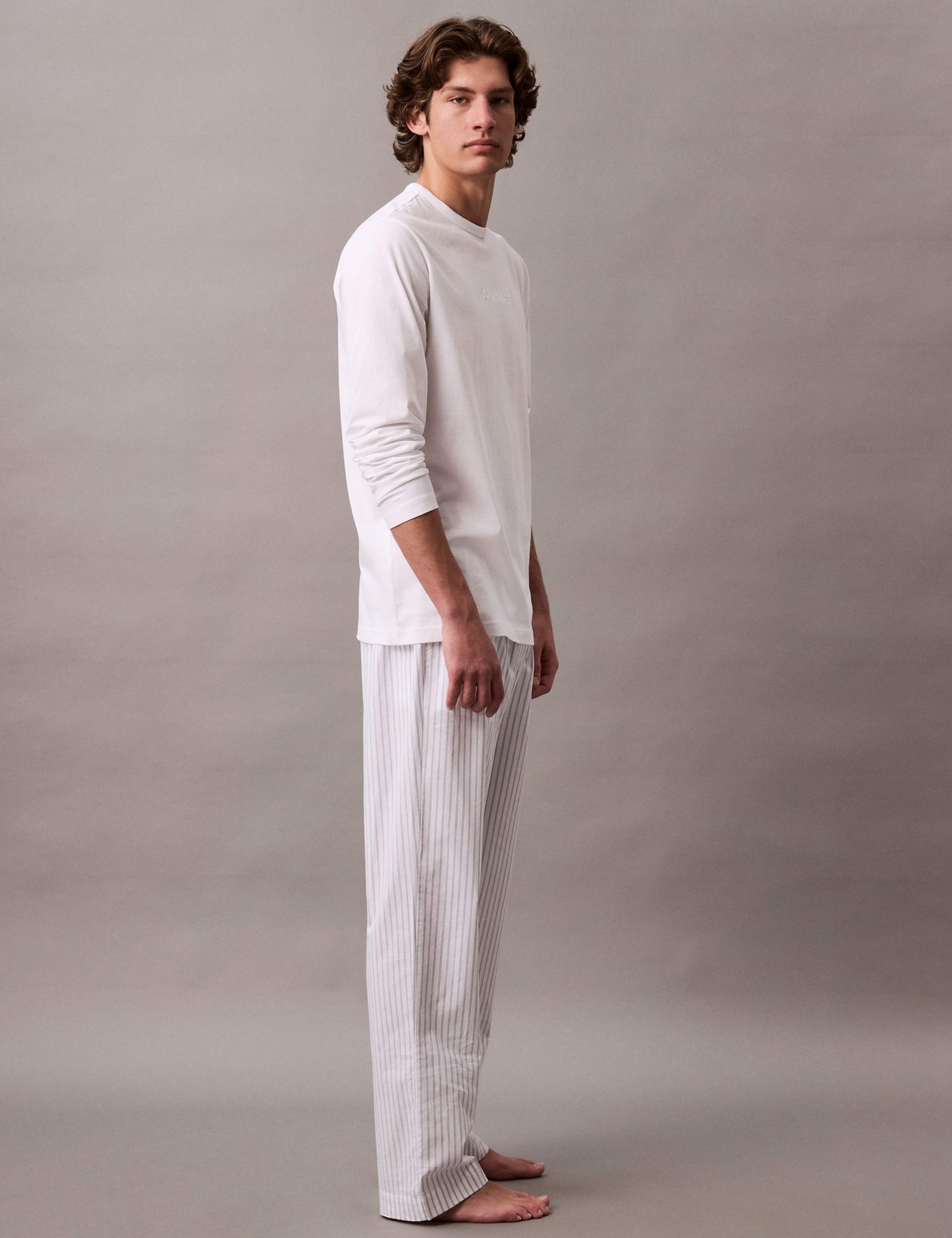 Pure Cotton Striped Pyjama Set 4 of 4