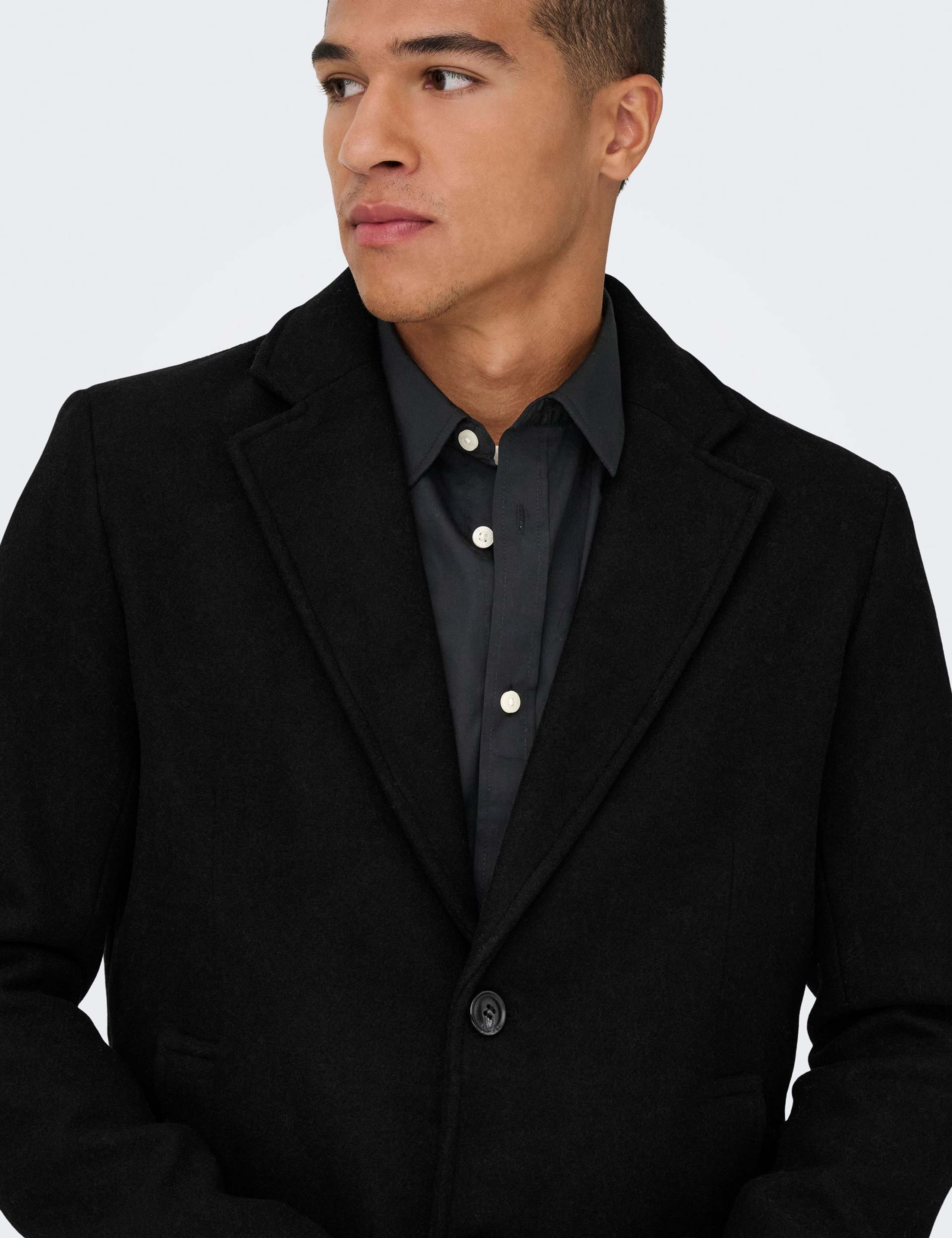 Wool Blend Overcoat 3 of 7