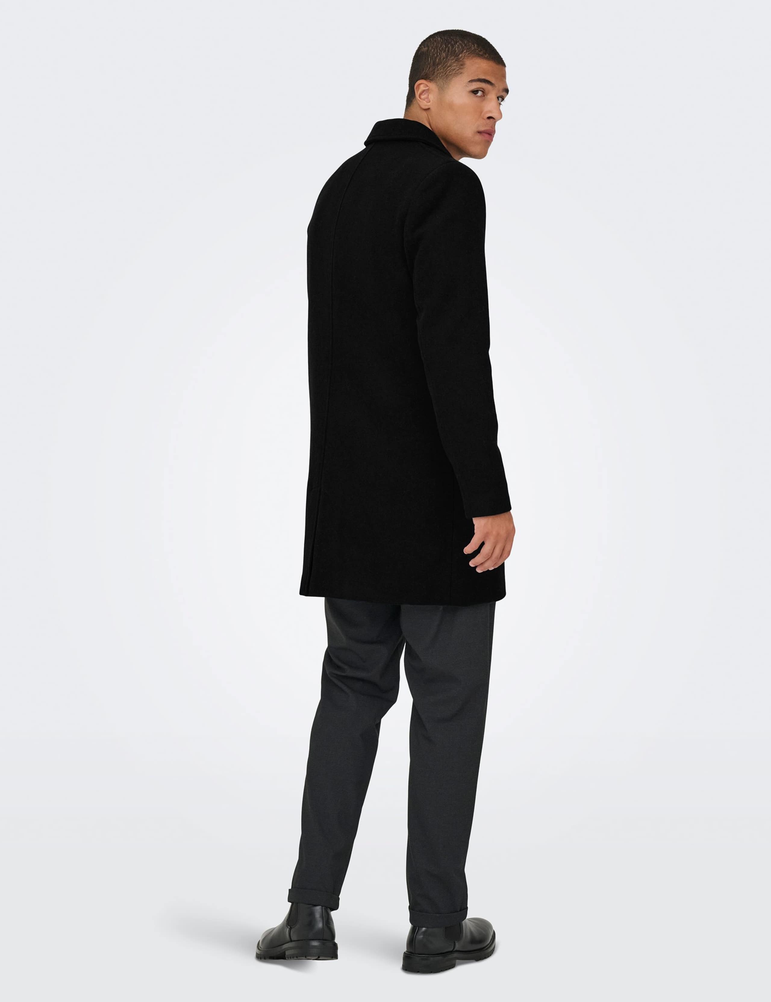 Wool Blend Overcoat 4 of 7
