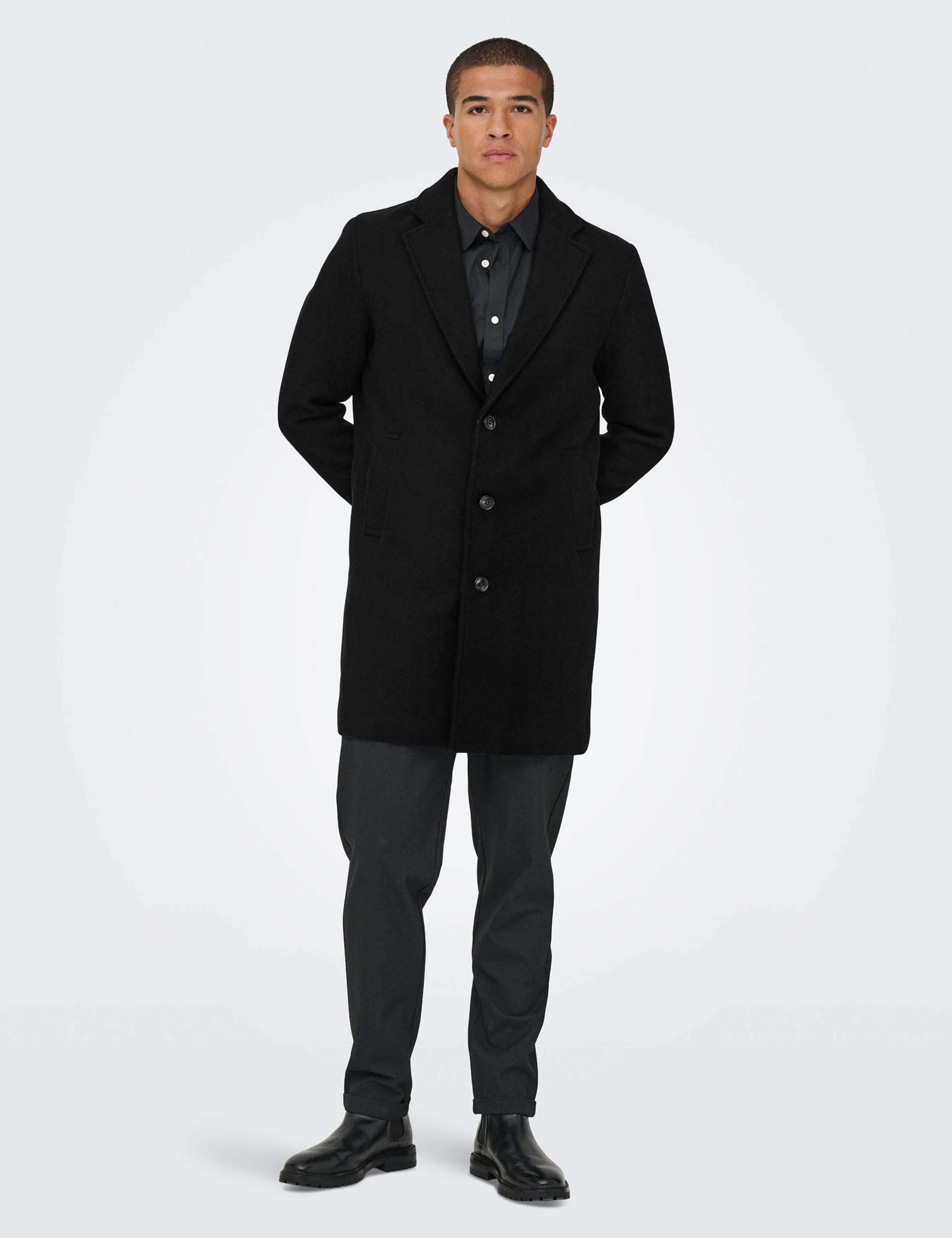 Wool Blend Overcoat 7 of 7