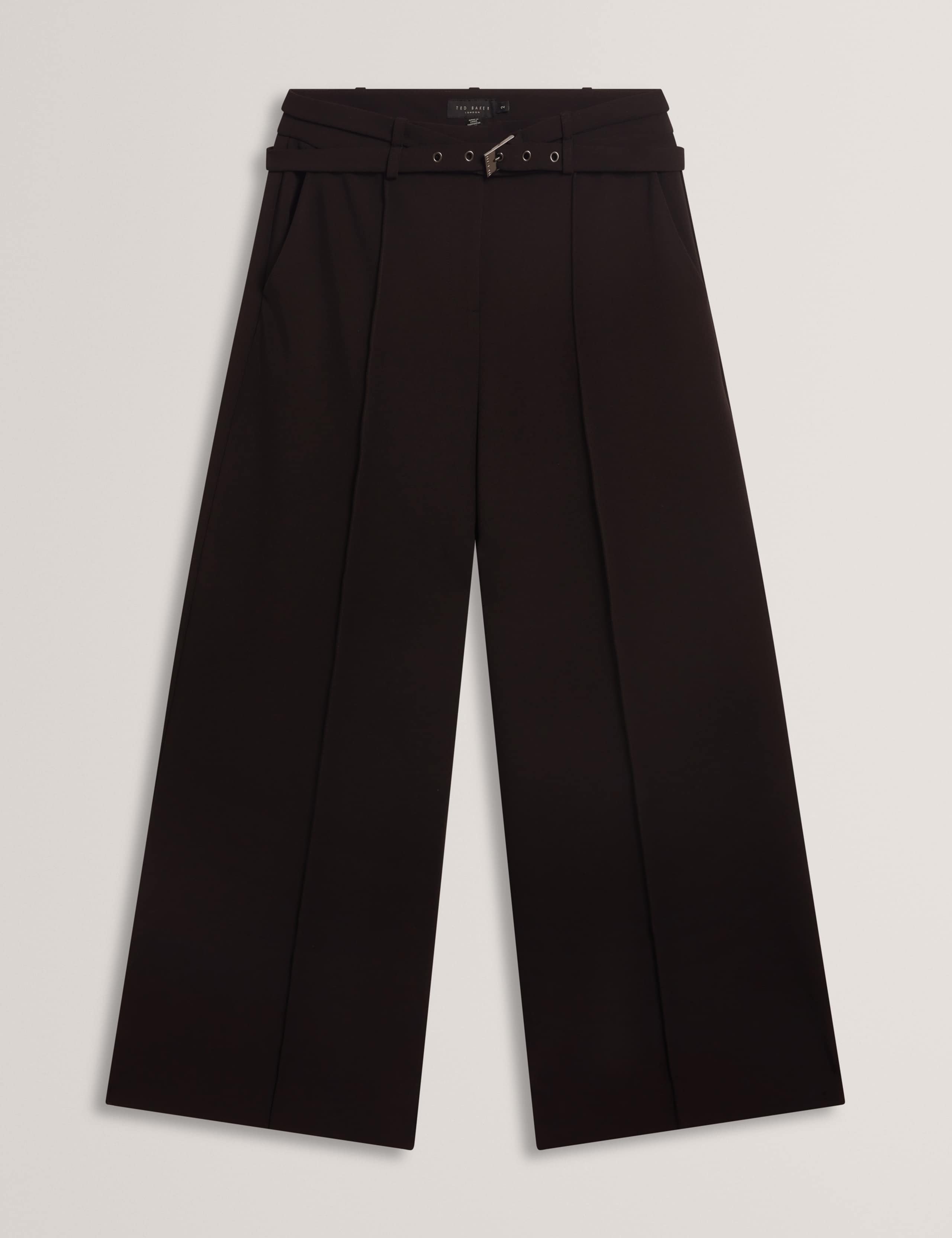 Belted Wide Leg Trousers 2 of 4