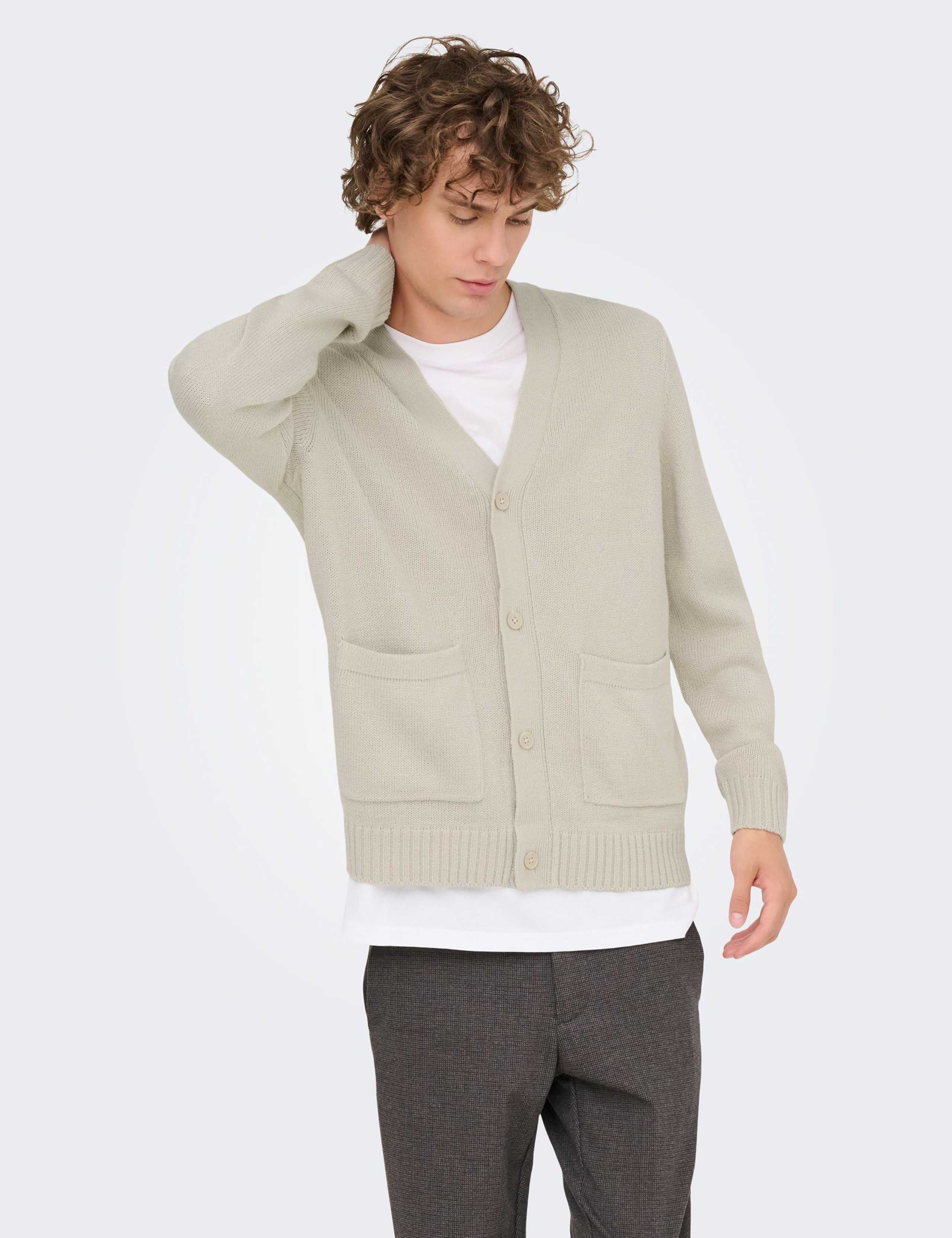 V-Neck Cardigan 3 of 7