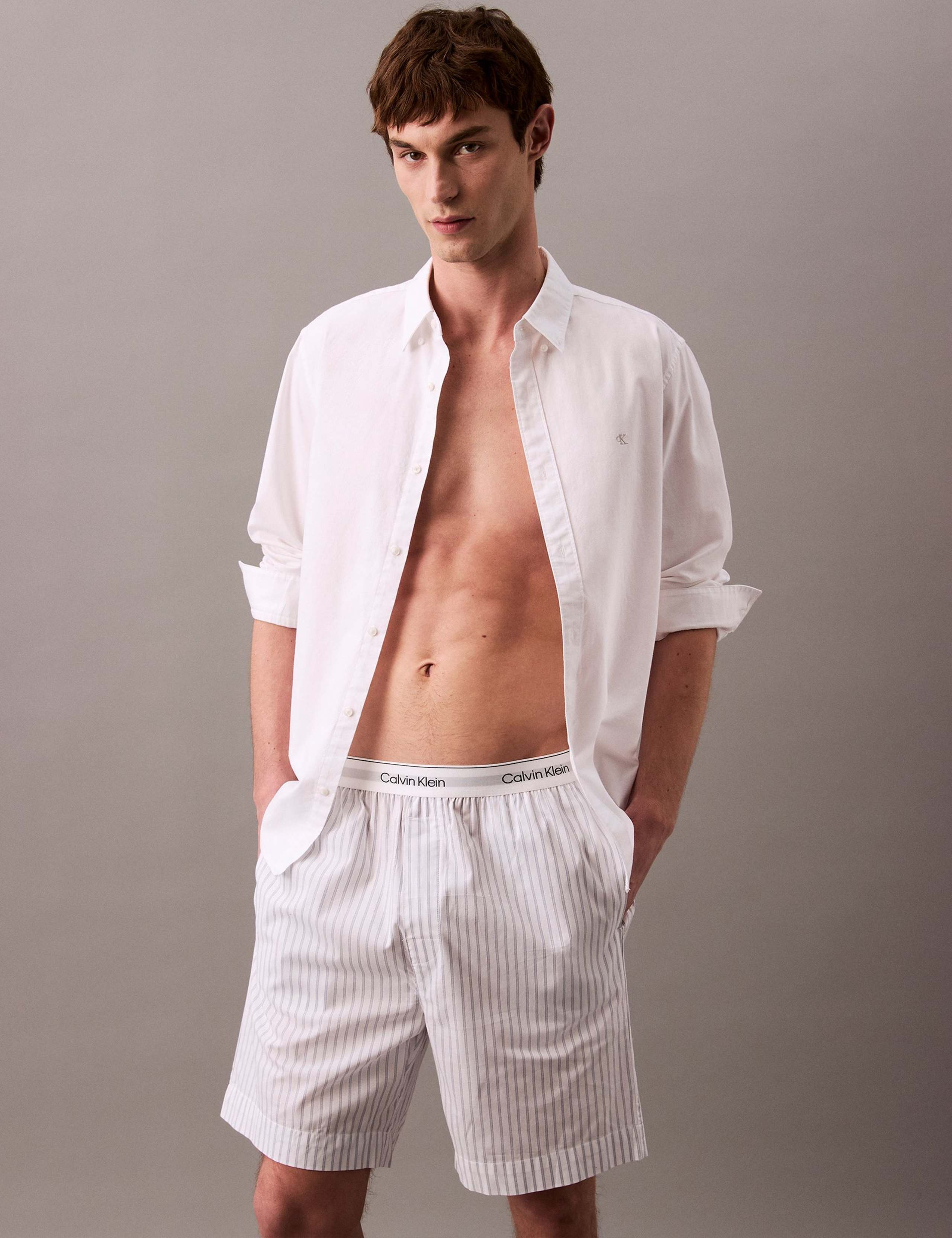 Sleep Pure Cotton Striped Pyjama Shorts 6 of 7