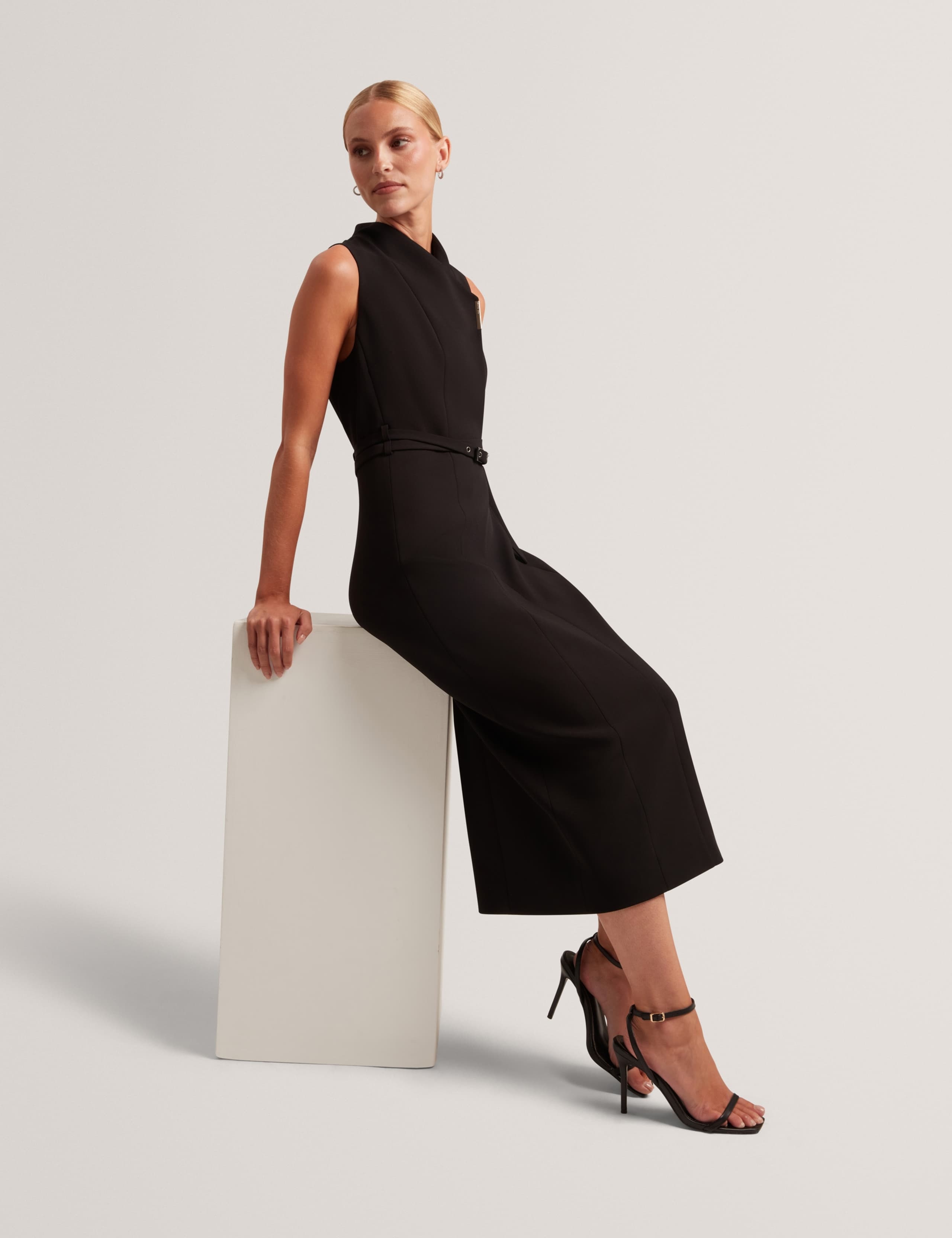 Midi Tailored Dress 3 of 7