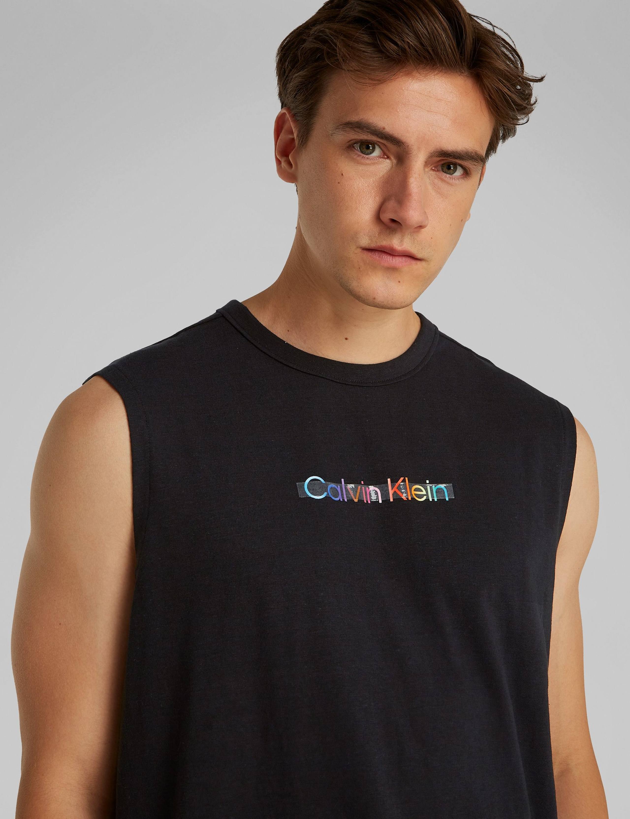 Muscle Cotton Rich Loungewear Top 4 of 5