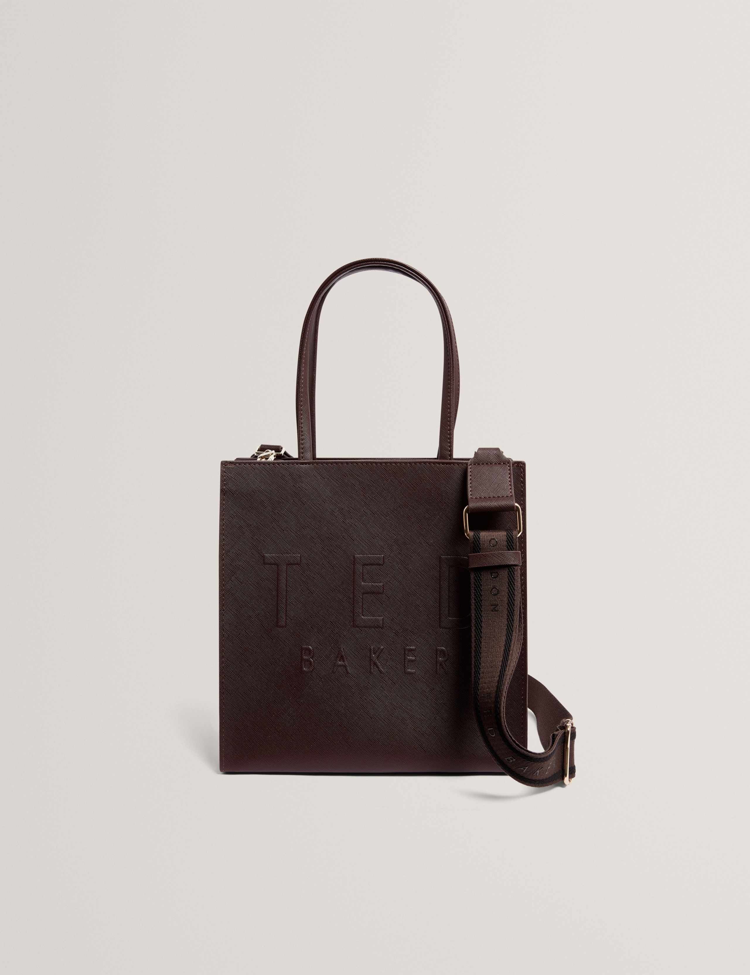 Faux Leather Tote Bag 1 of 5