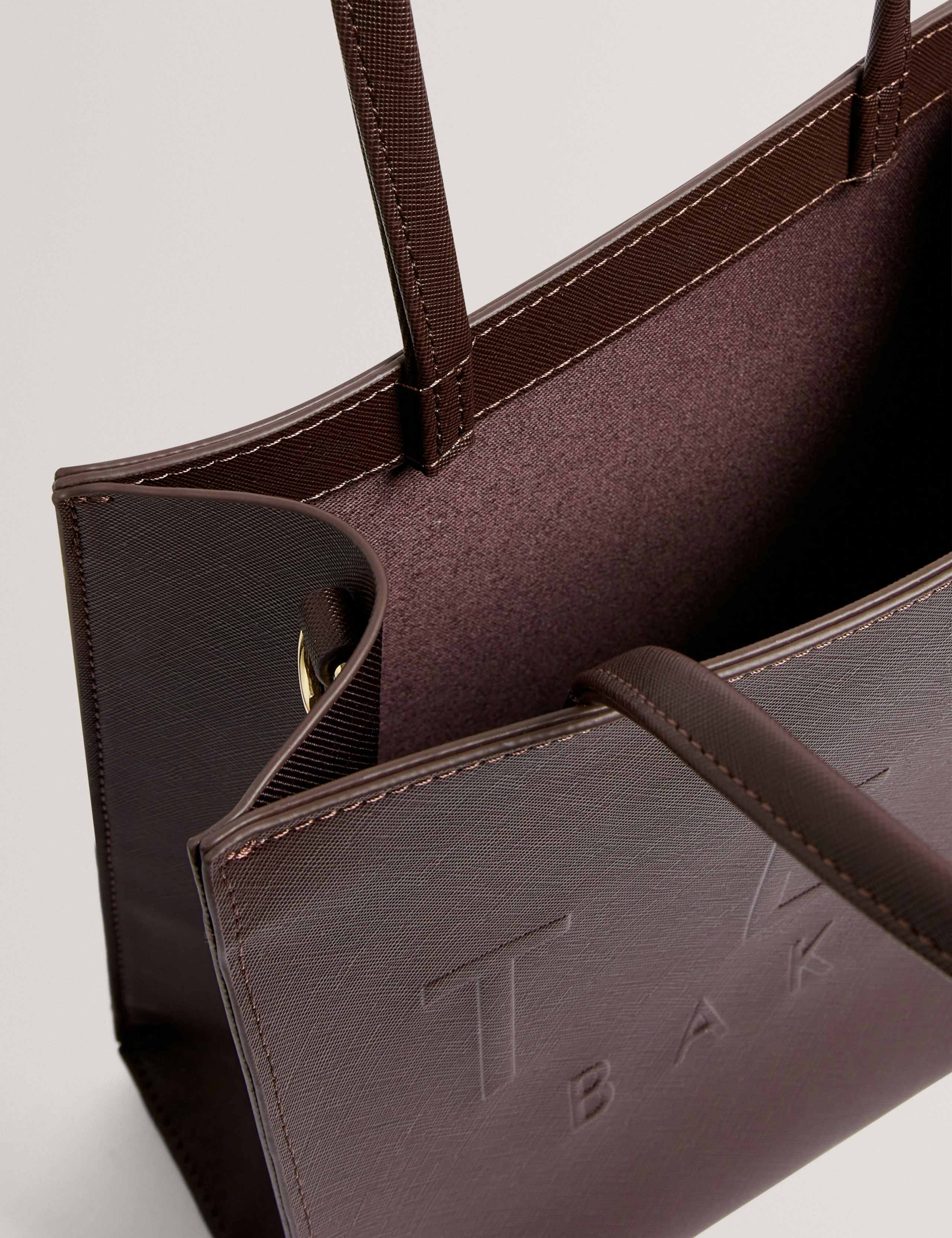 Faux Leather Tote Bag 3 of 5