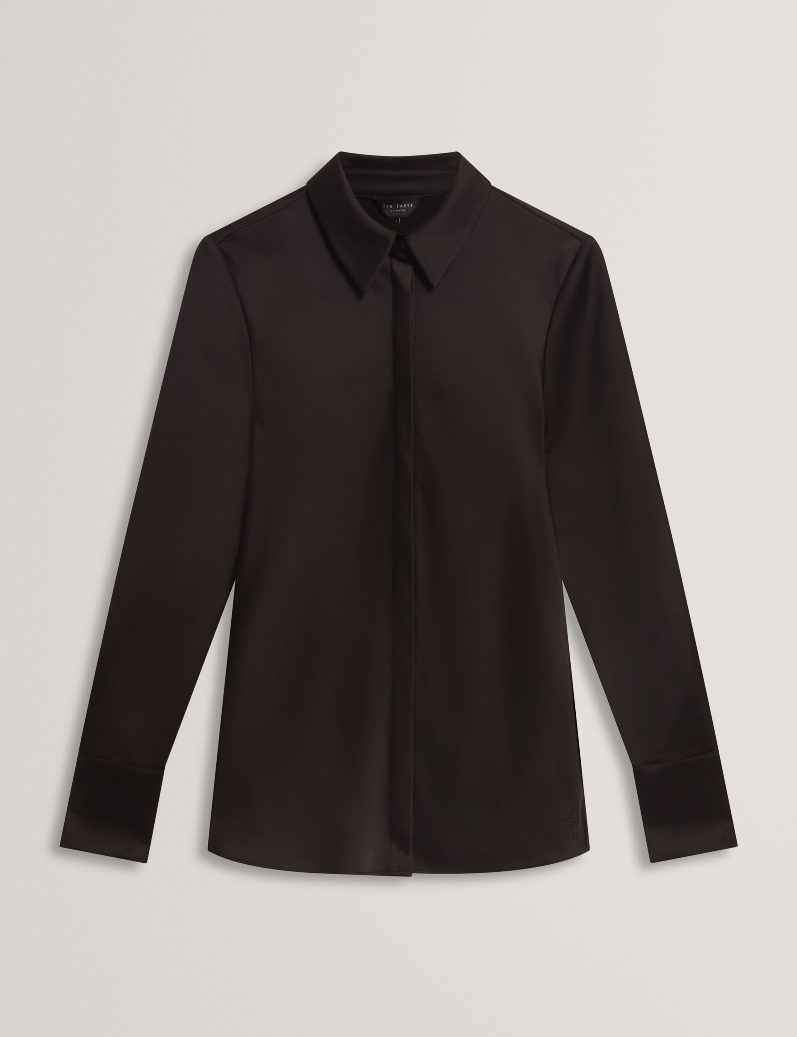Satin Collared Shirt 2 of 7