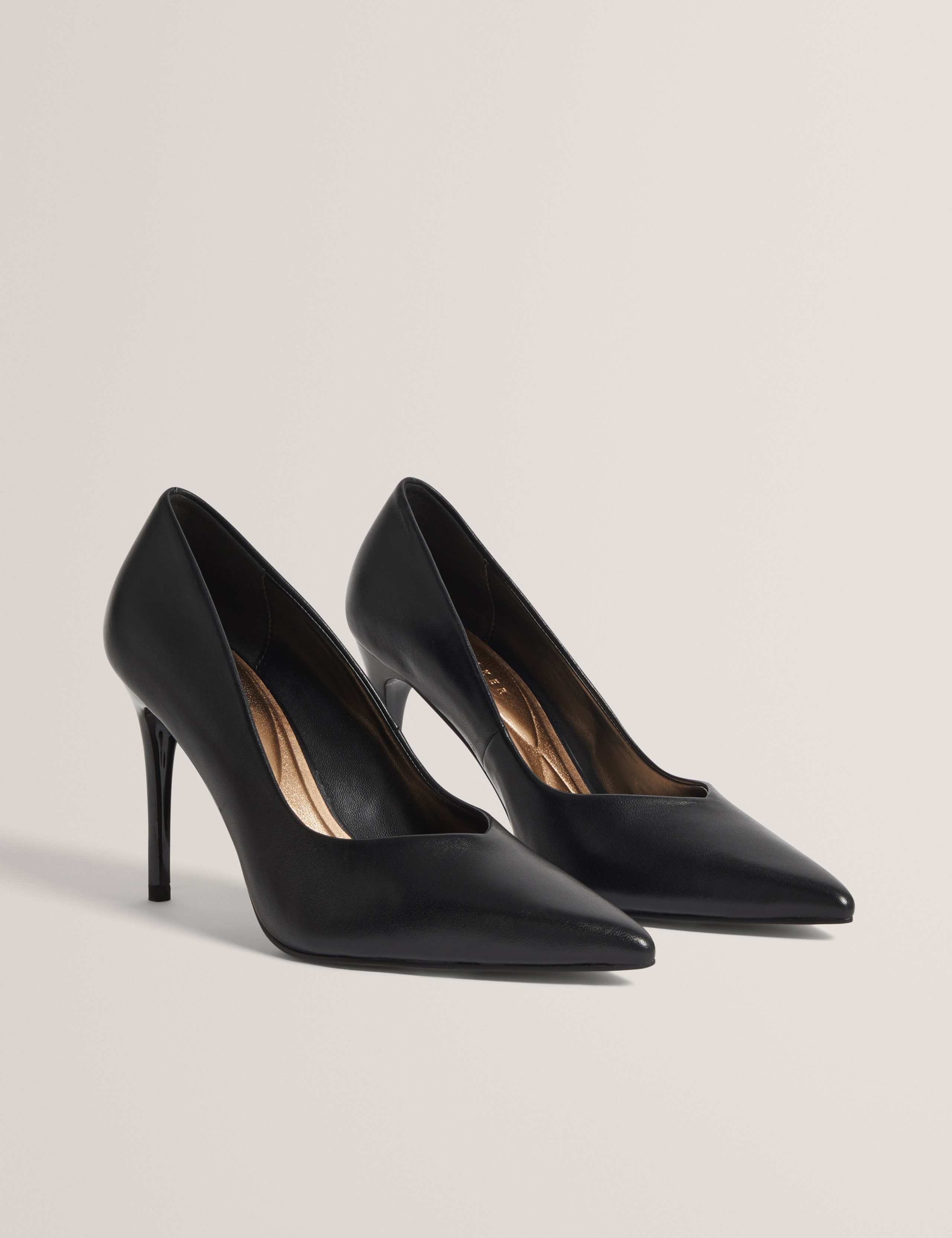 Slip On Stiletto Heel Court Shoes 2 of 4