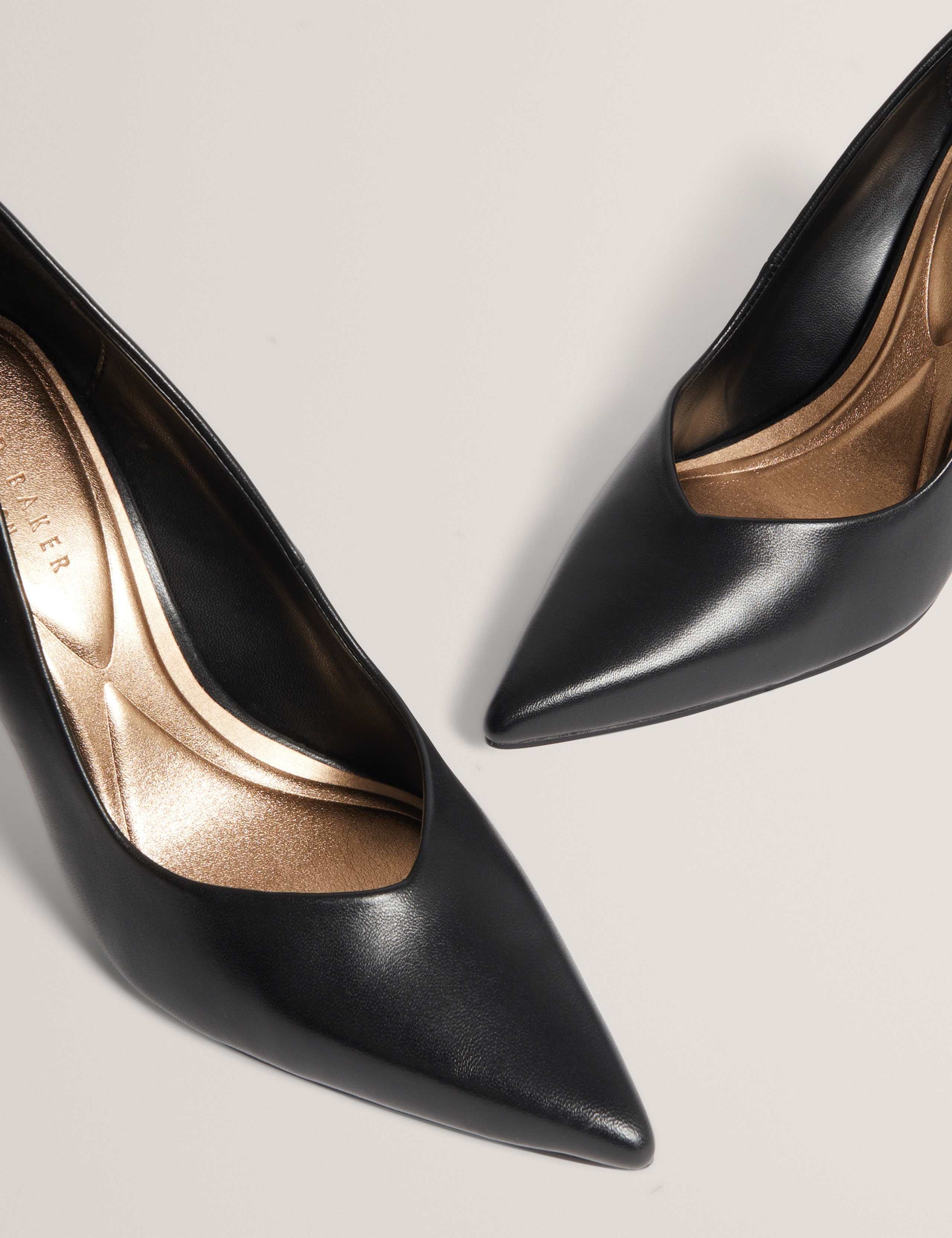Slip On Stiletto Heel Court Shoes 4 of 4