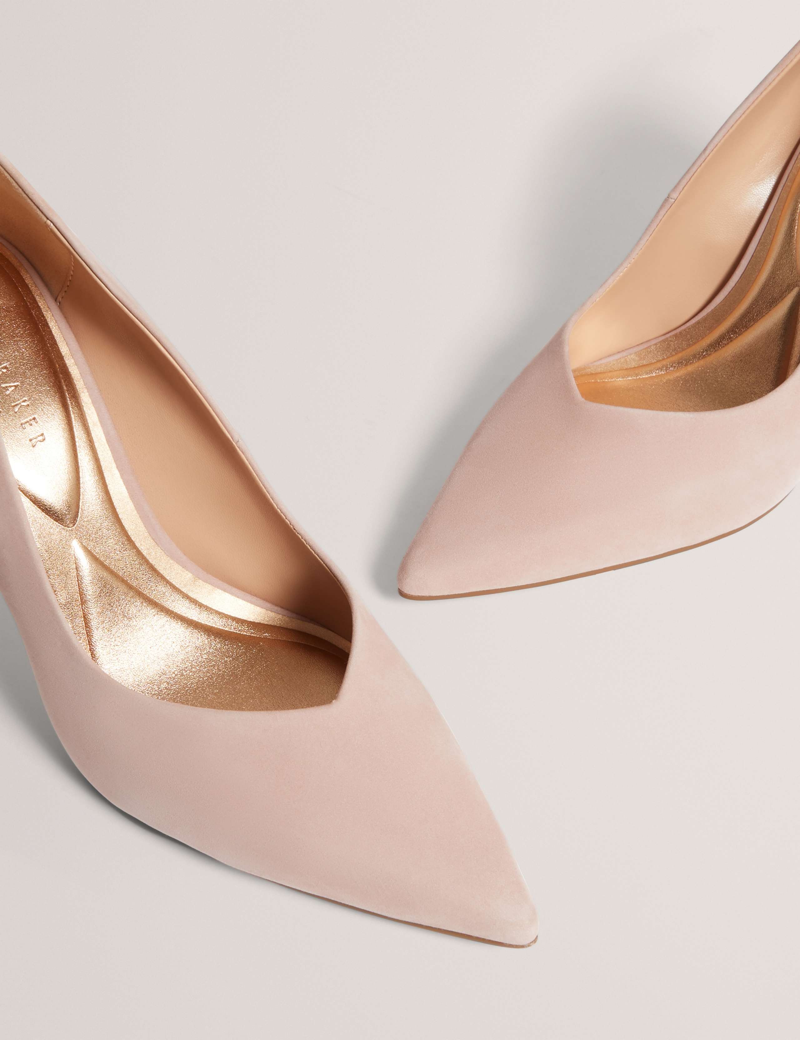 Slip On Stiletto Heel Court Shoes 3 of 4