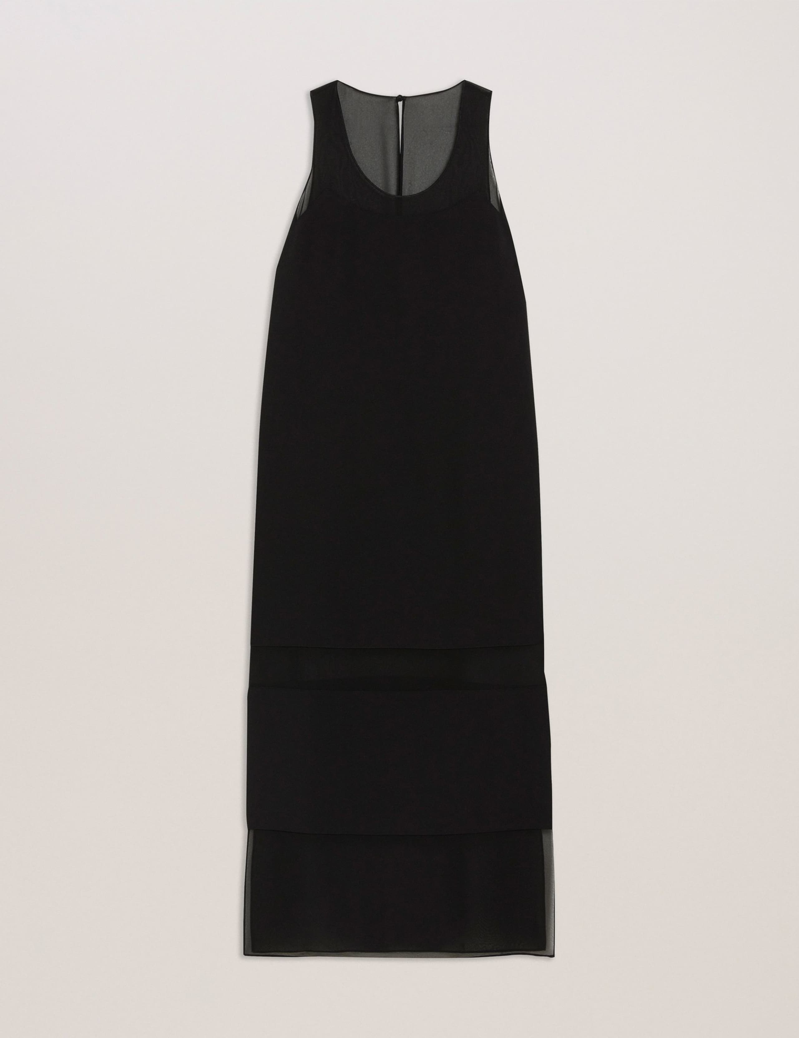 Round Neck Midi Column Dress 2 of 4
