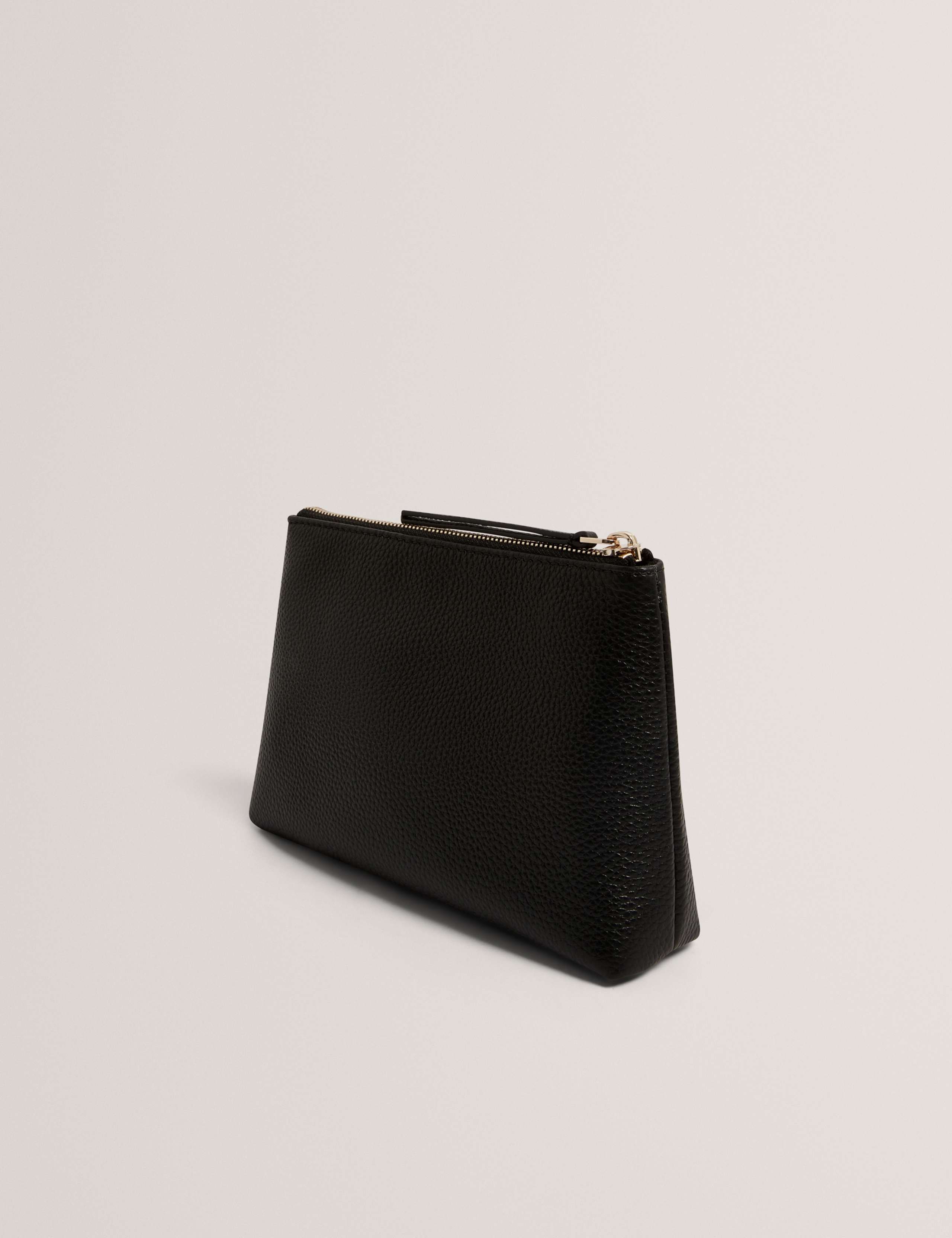 Leather Bow Wash Bag 2 of 4