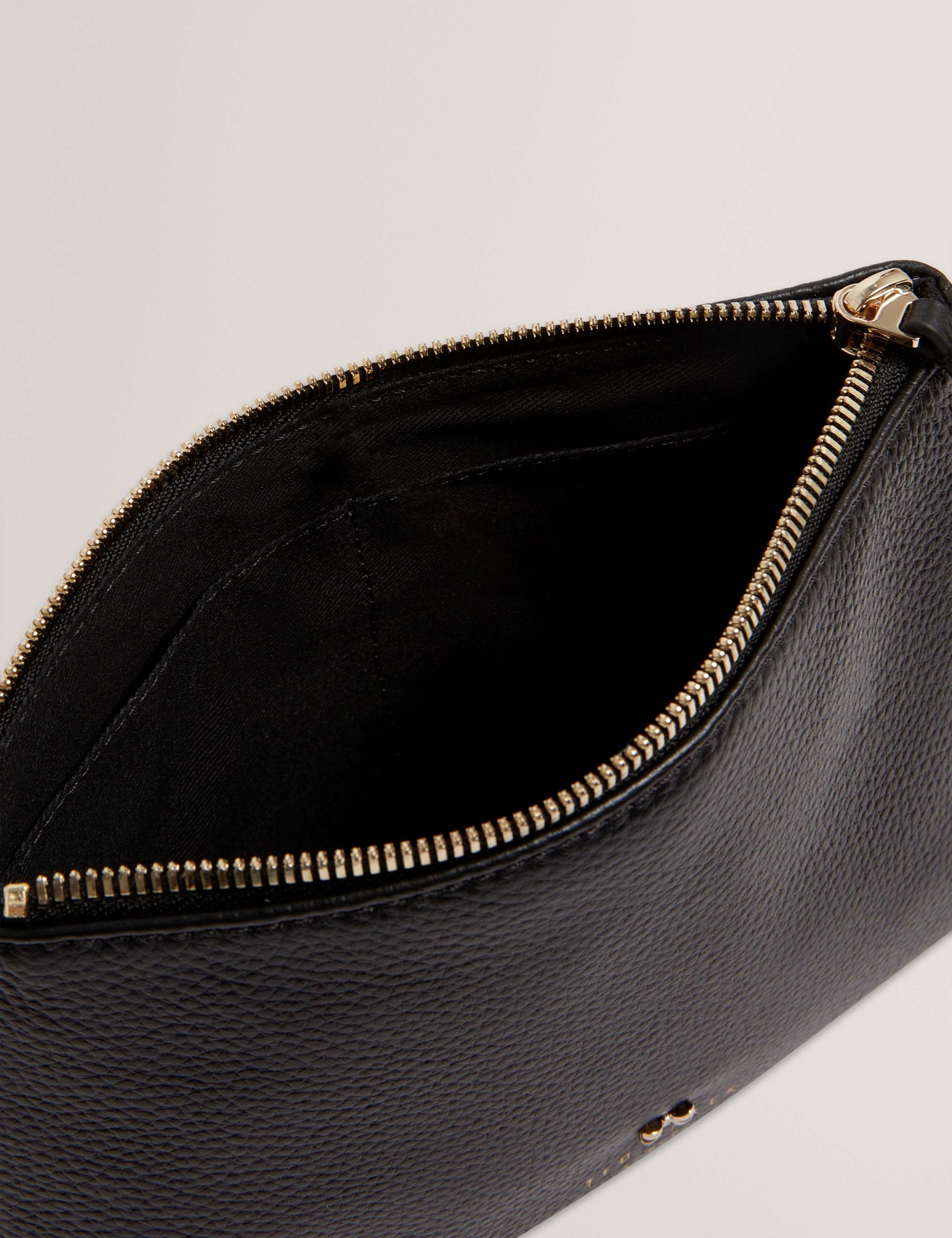 Leather Bow Wash Bag 3 of 4