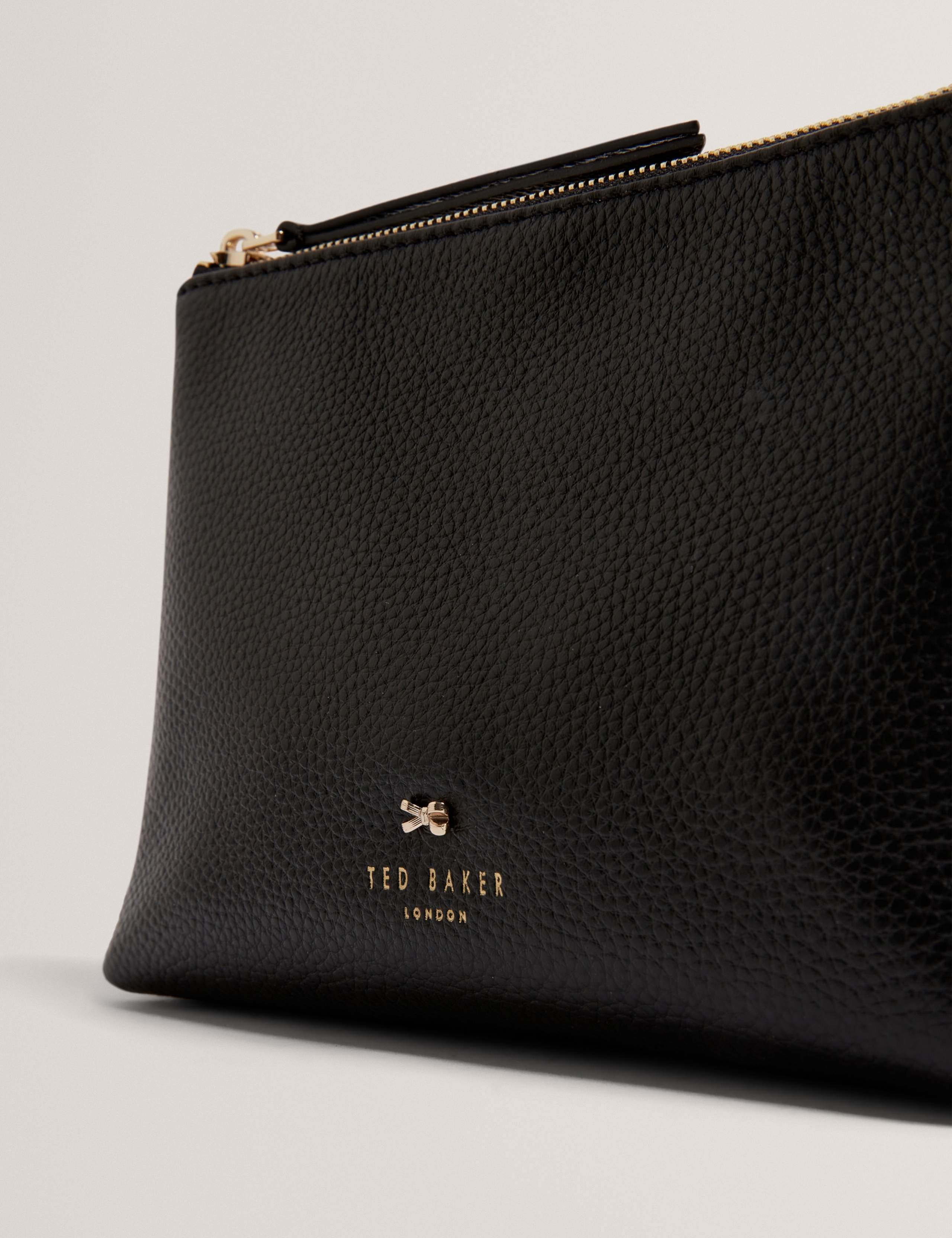 Leather Bow Wash Bag 4 of 4