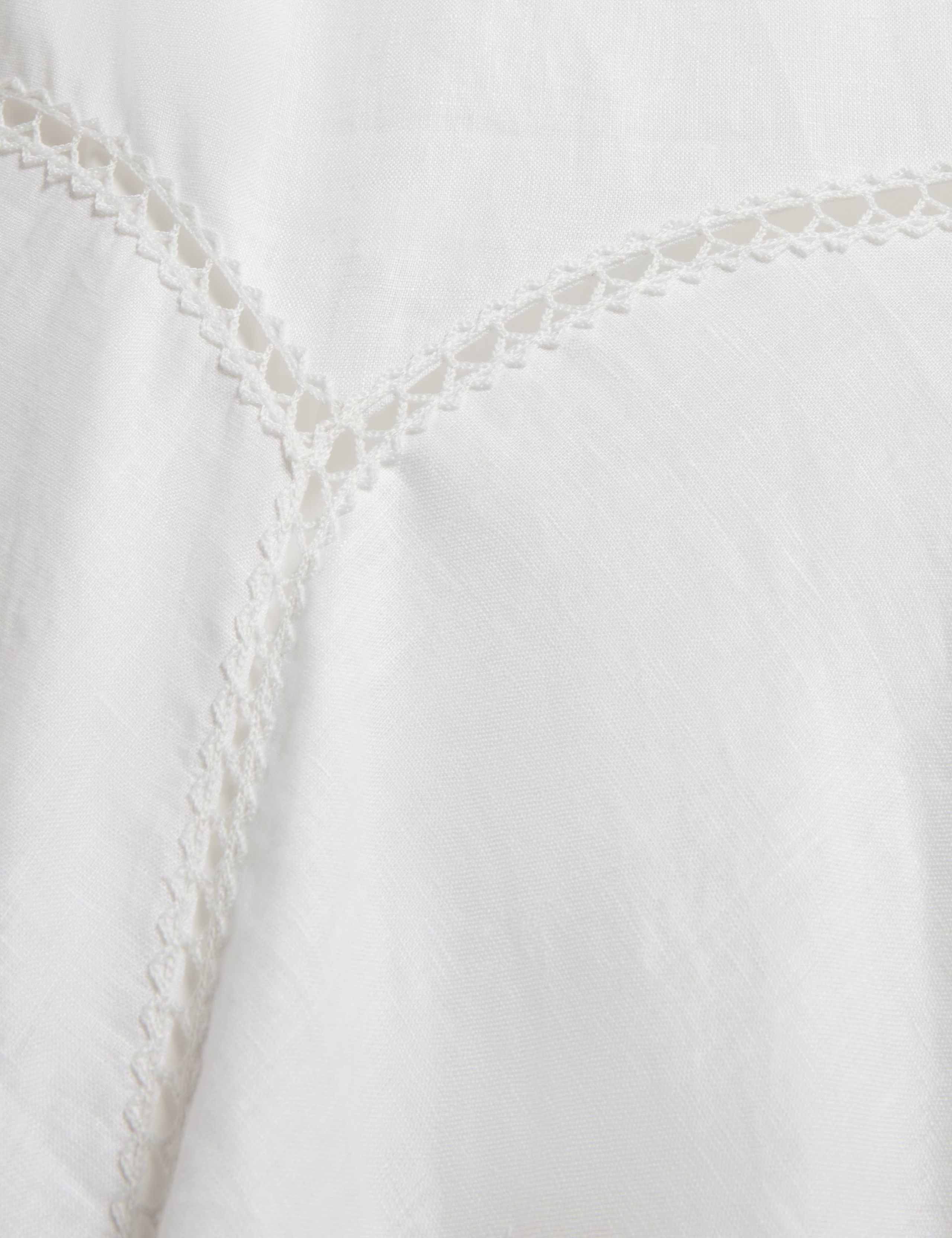 Pure Linen Midi Waisted Dress 5 of 5