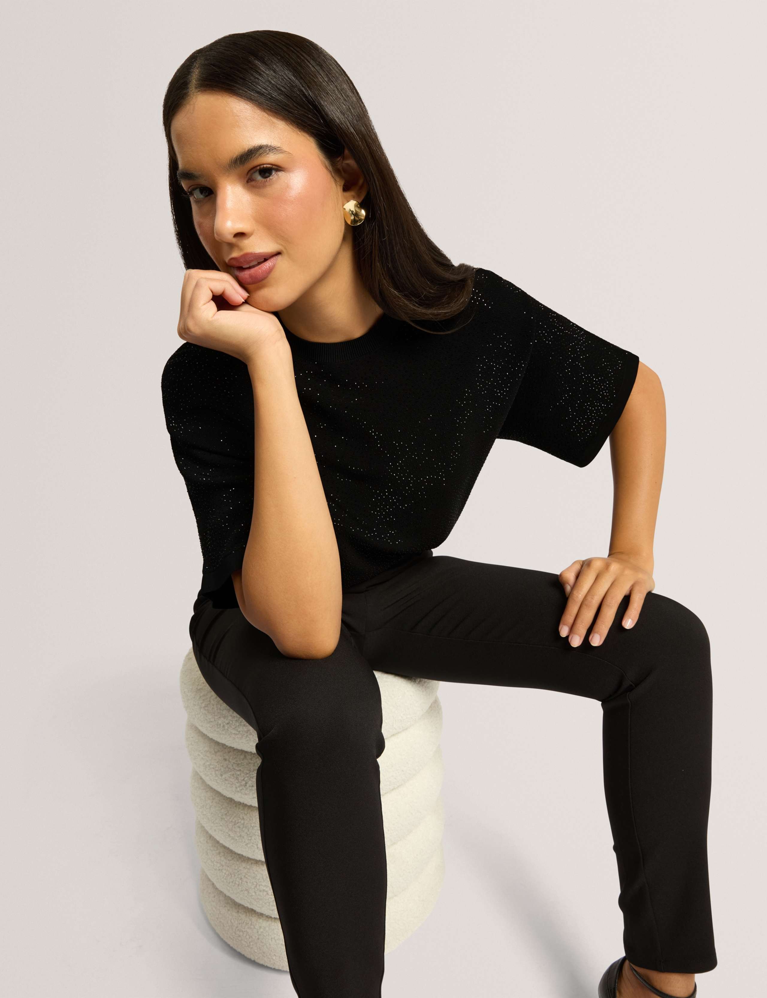 Sparkly Knitted Top 3 of 7