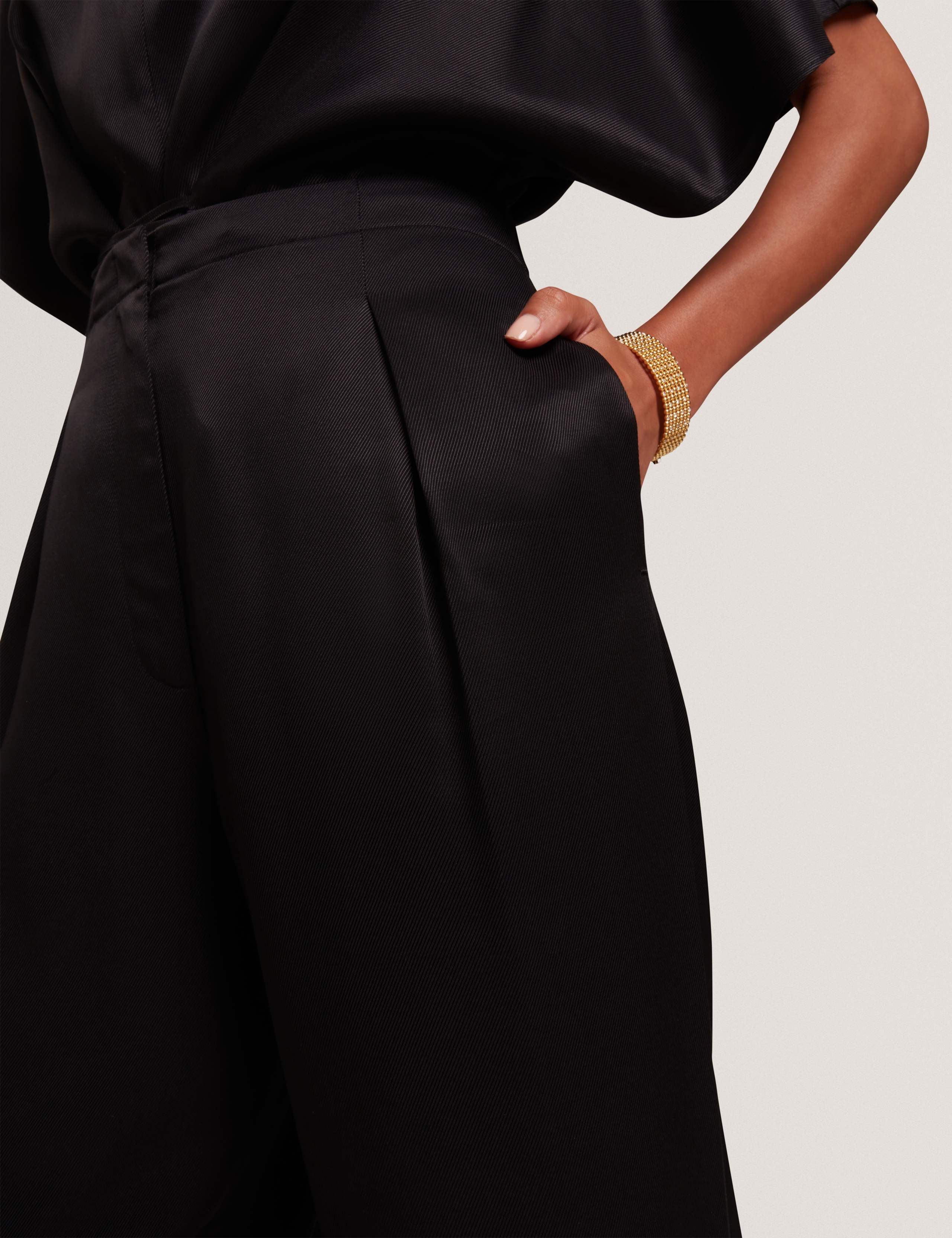 Elasticated Waist Straight Leg Trousers 5 of 7