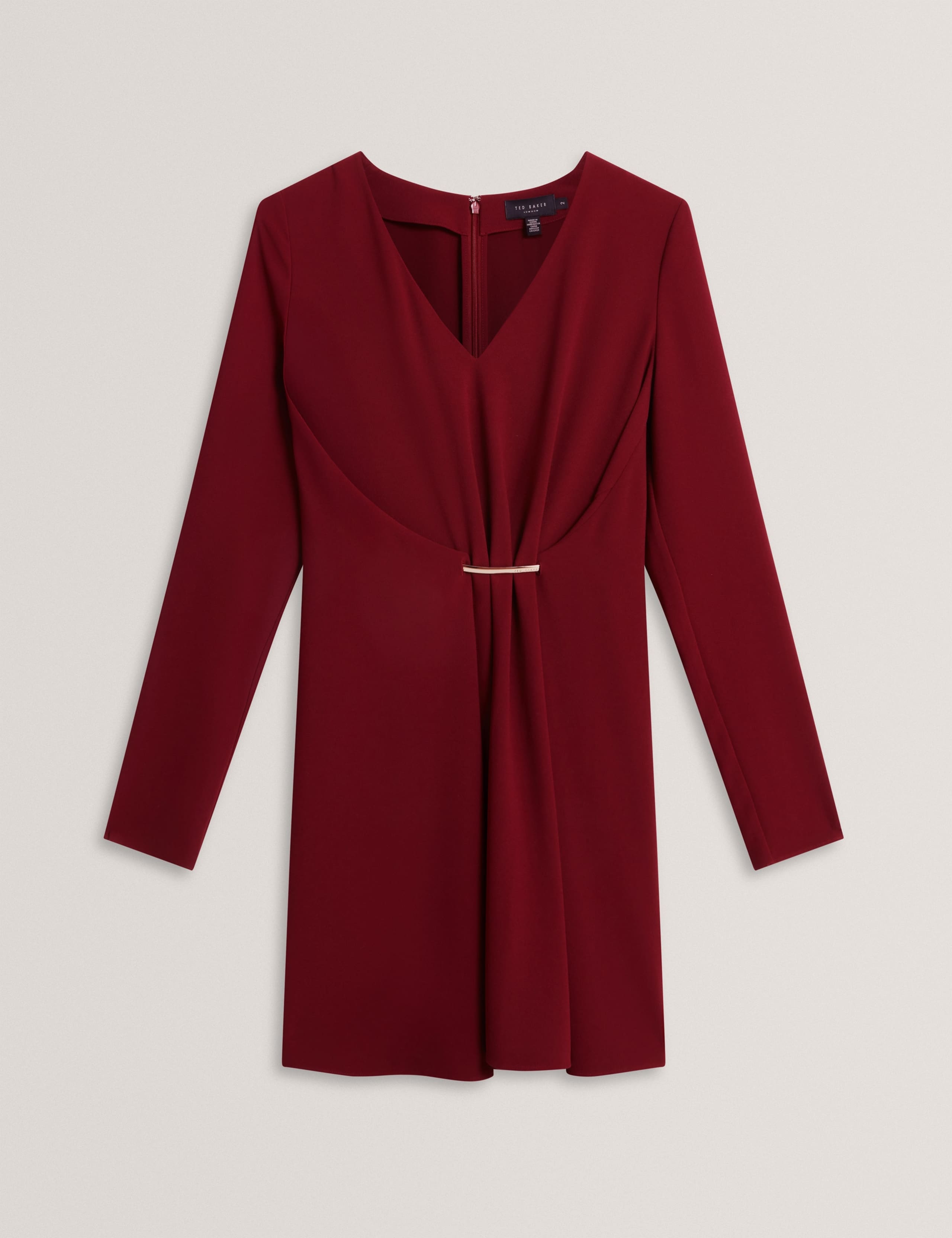 V-Neck Mini Skater Dress 2 of 7