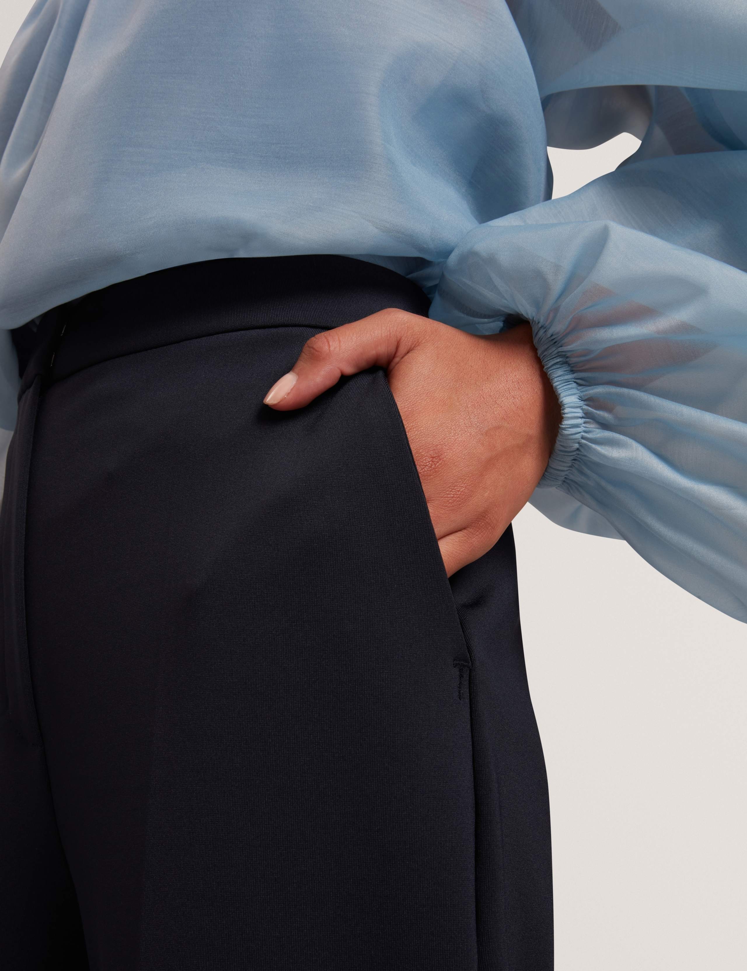 Woven Tailored Flared Trousers 5 of 6