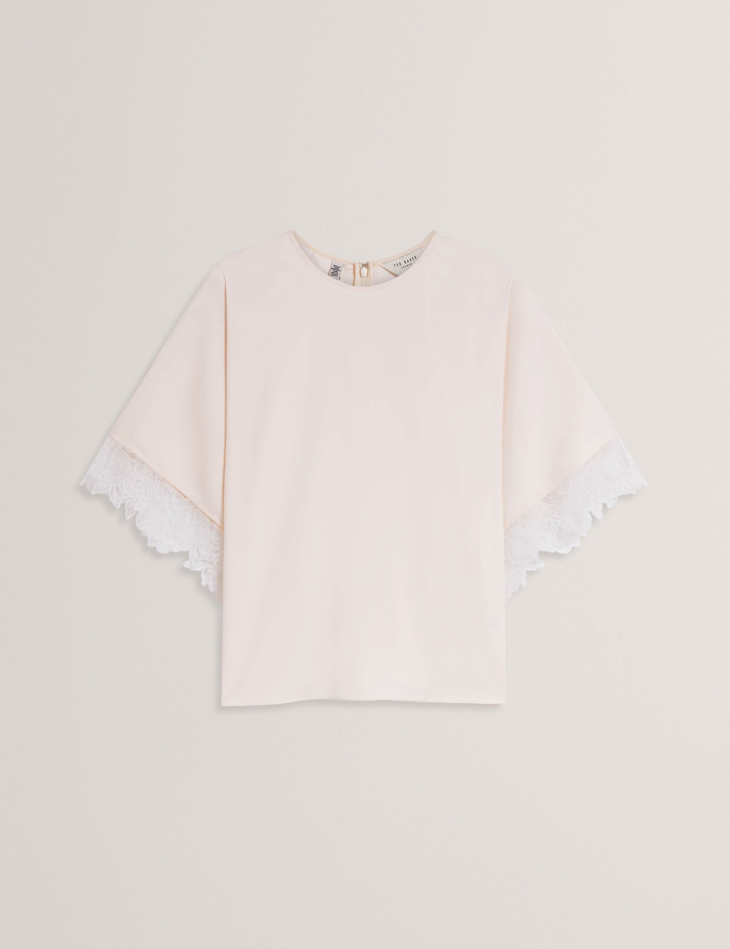 Lace Detail Batwing Top 2 of 7