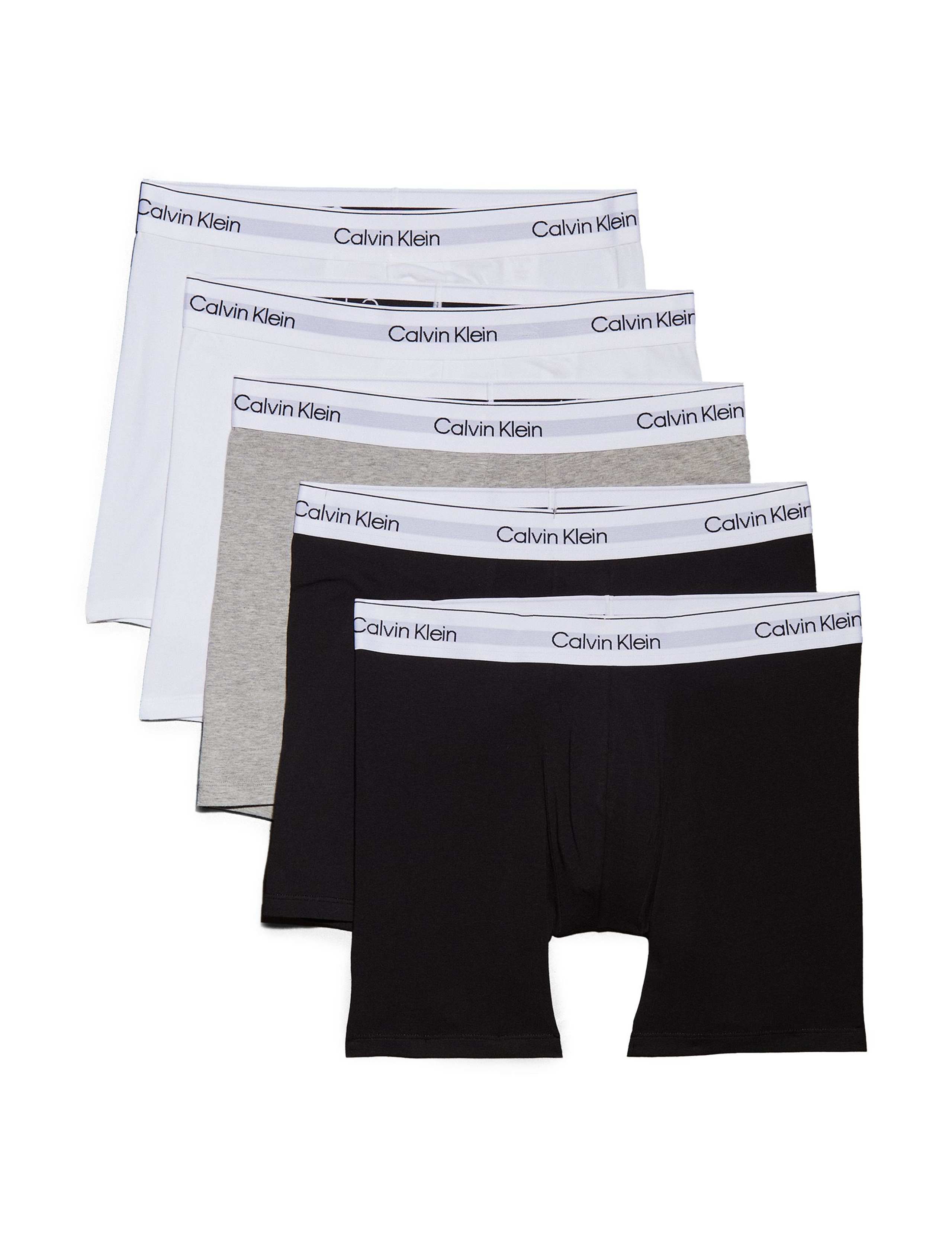 5 Pack Boxer Briefs - Icon Cotton Stretch 2 of 7