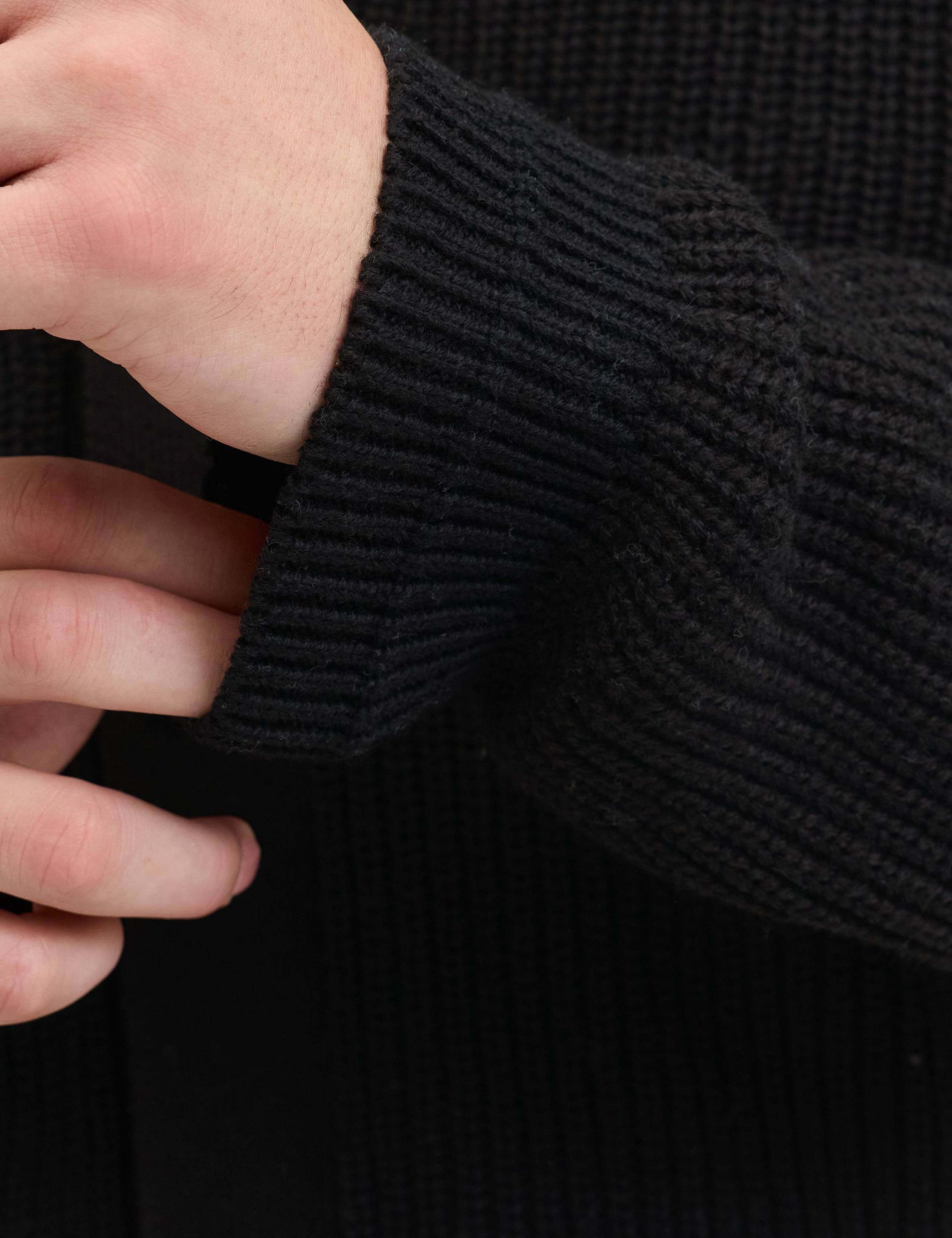 Cotton Blend V-Neck Cardigan 5 of 7