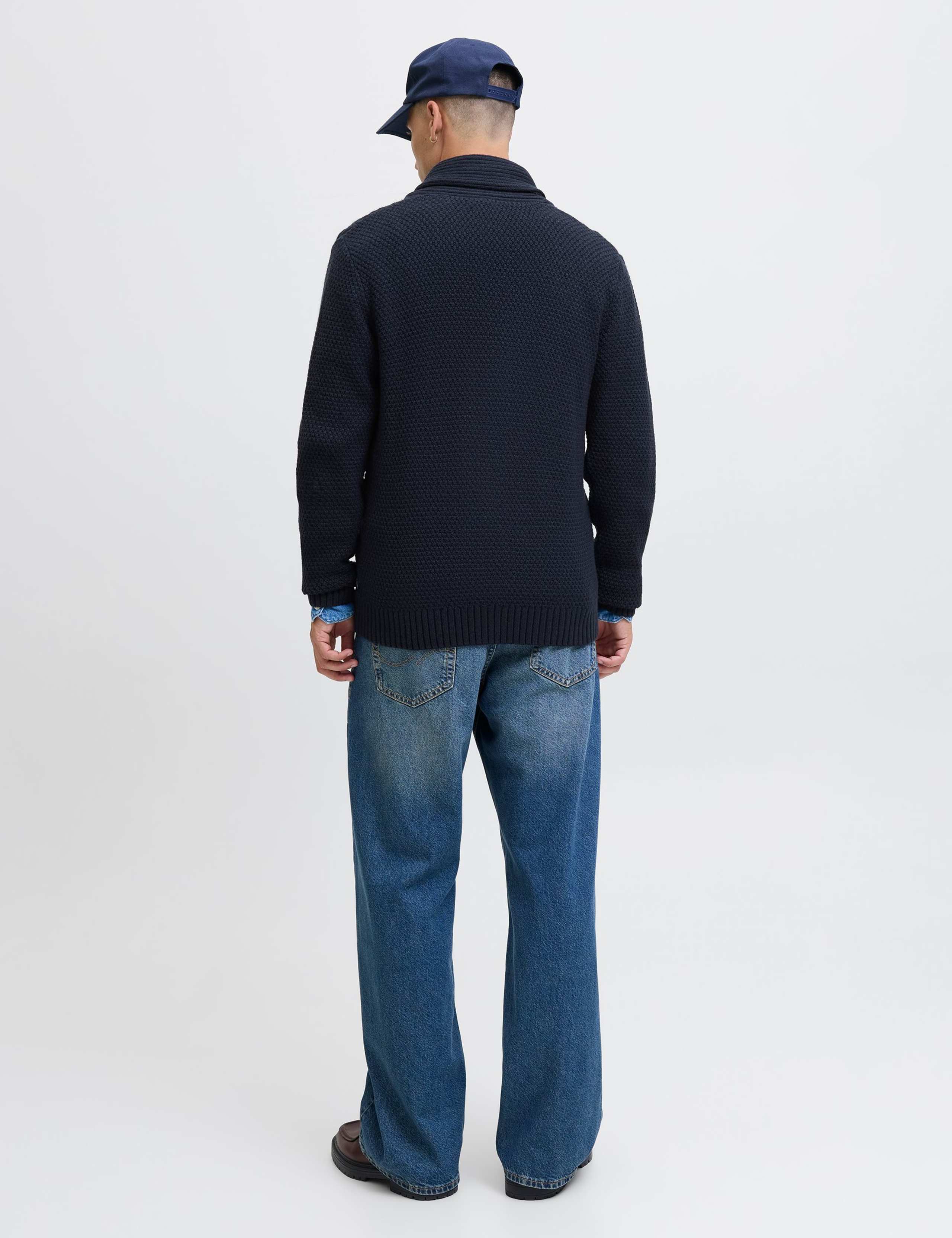 Cable Shawl Neck Cardigan 5 of 7