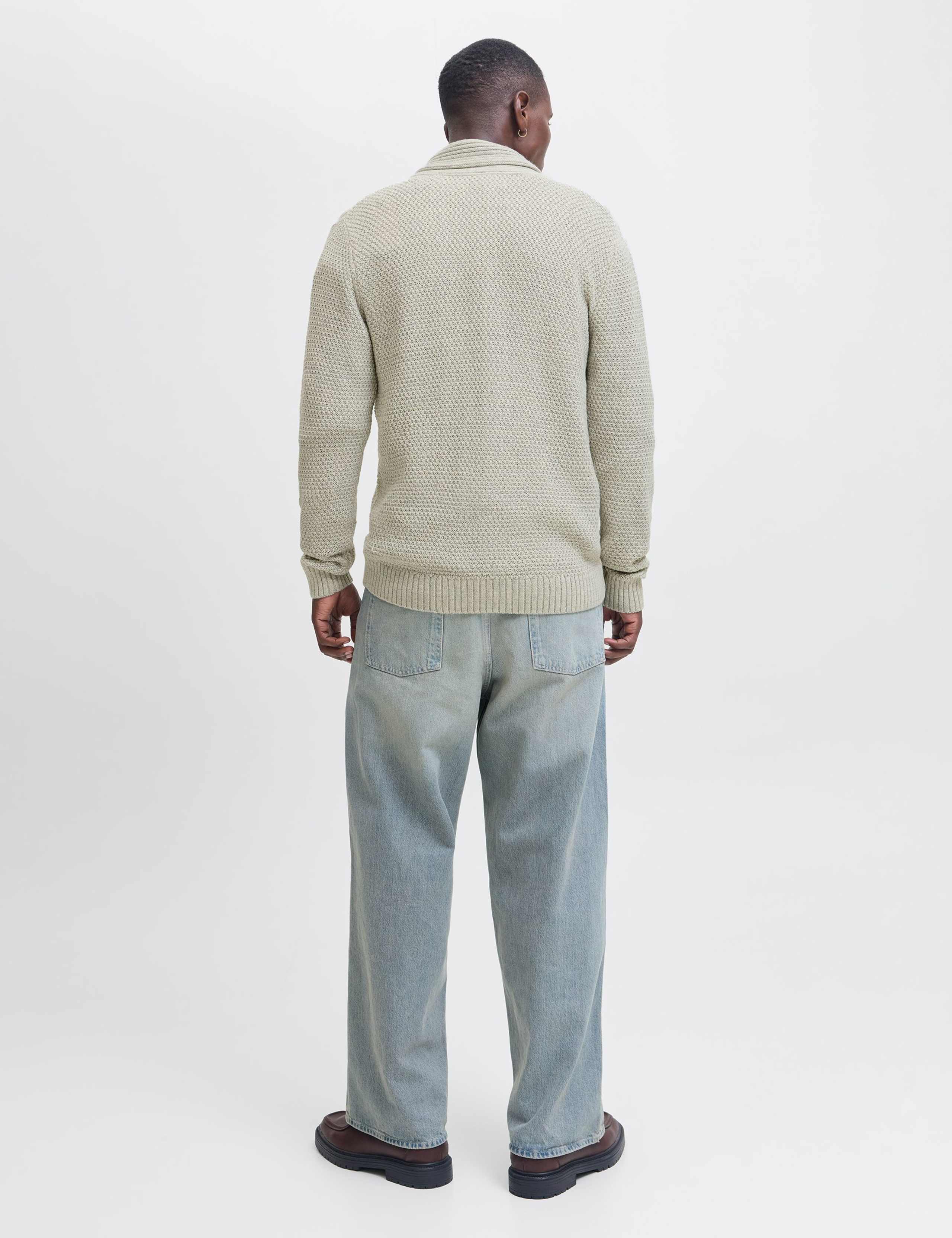 Cable Shawl Neck Cardigan 5 of 7