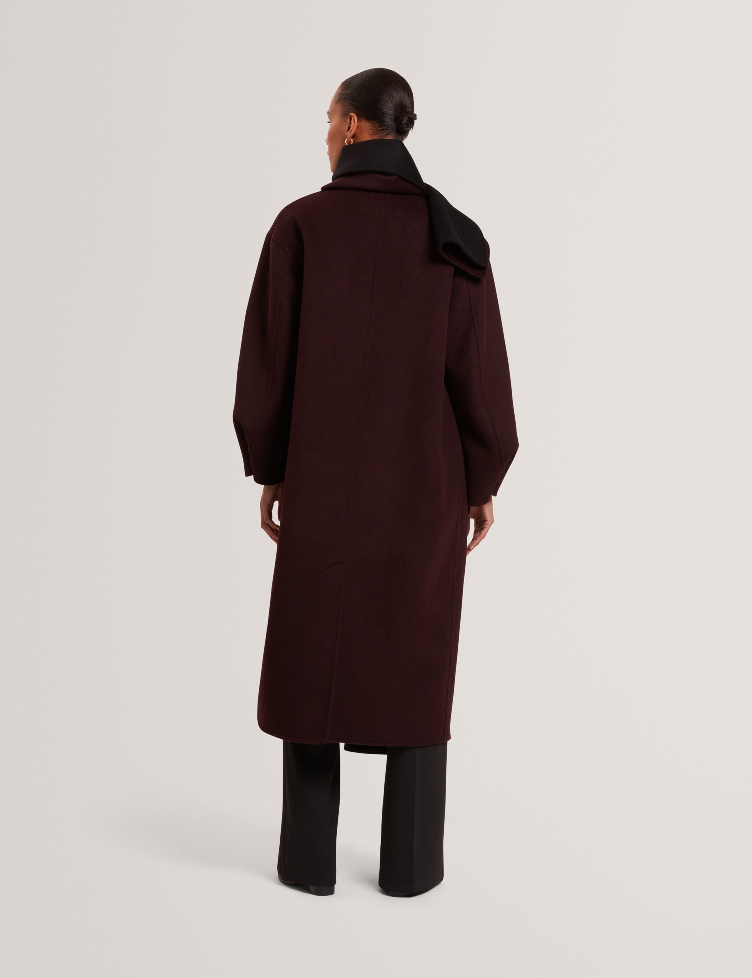 Wool Rich Reversible Longline Duster Coat 4 of 7