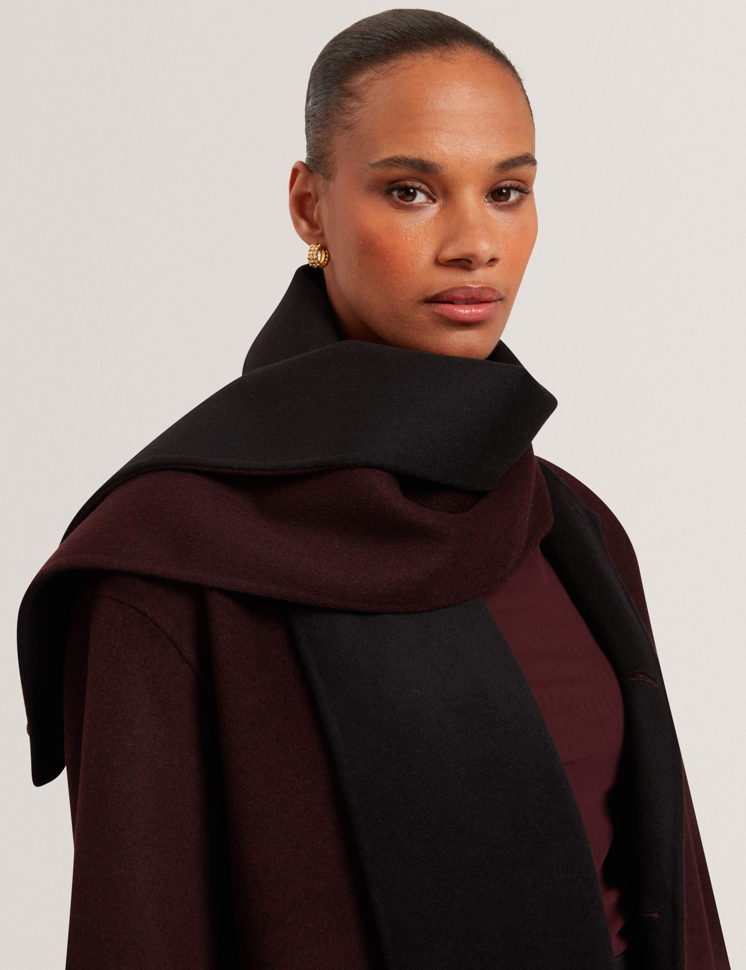 Wool Rich Reversible Longline Duster Coat 6 of 7