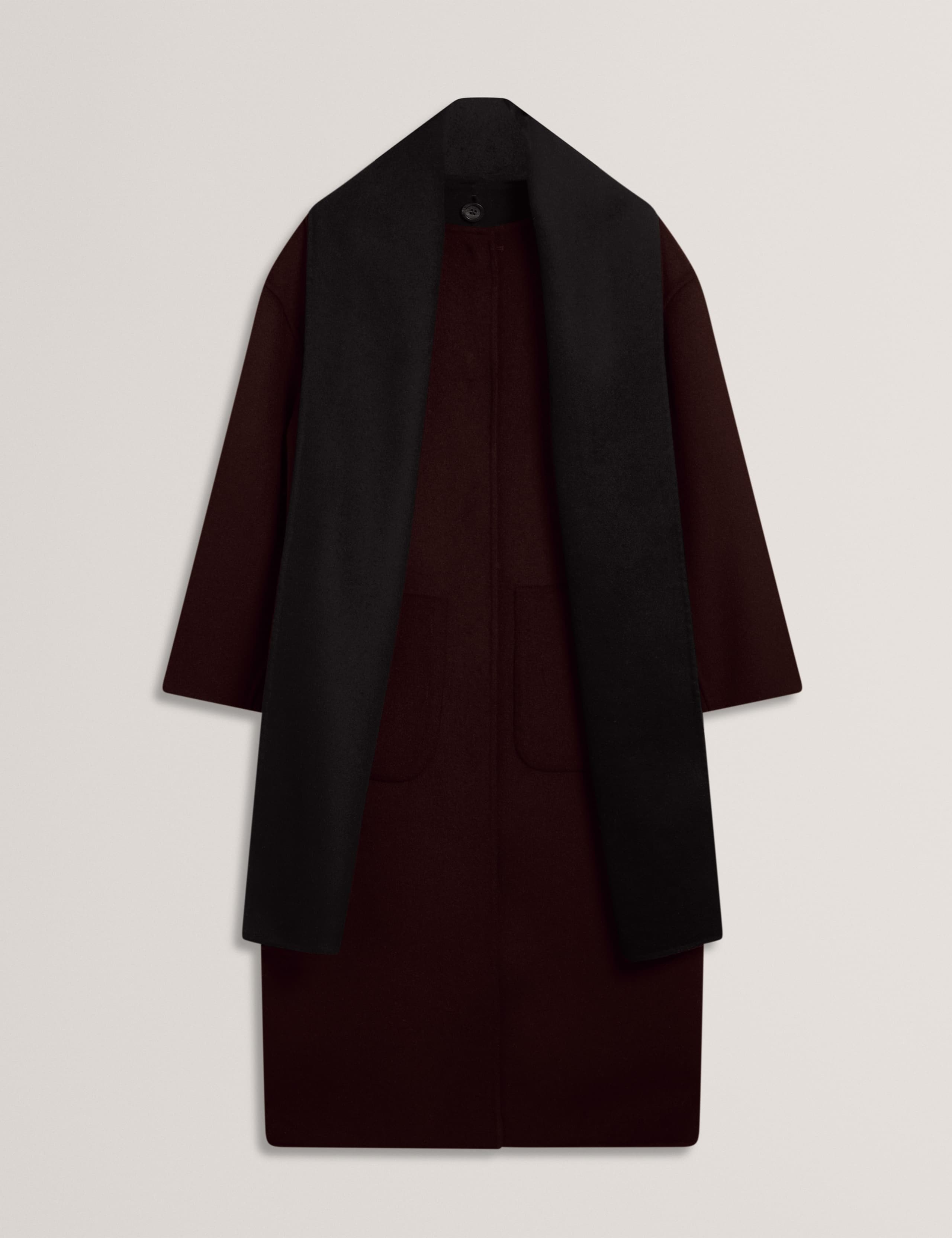 Wool Rich Reversible Longline Duster Coat 2 of 7