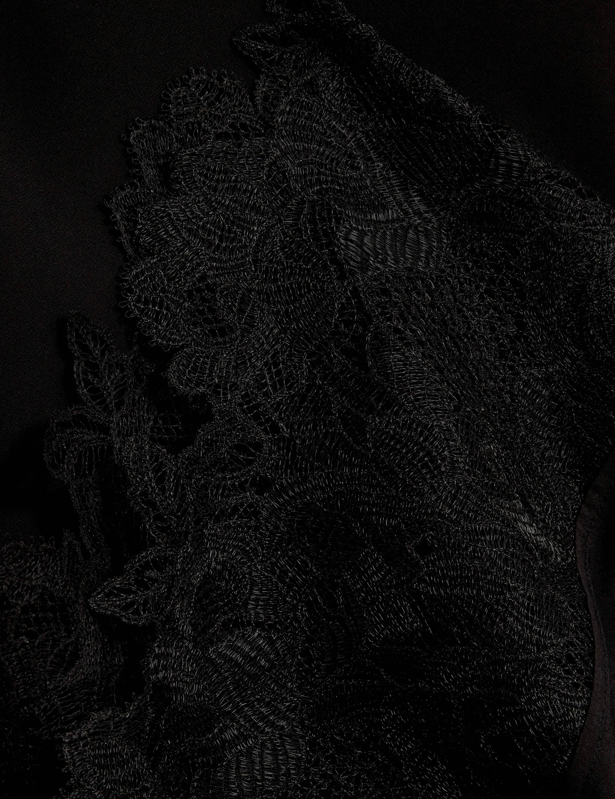 Lace Detail Maxi Pencil Skirt 7 of 7