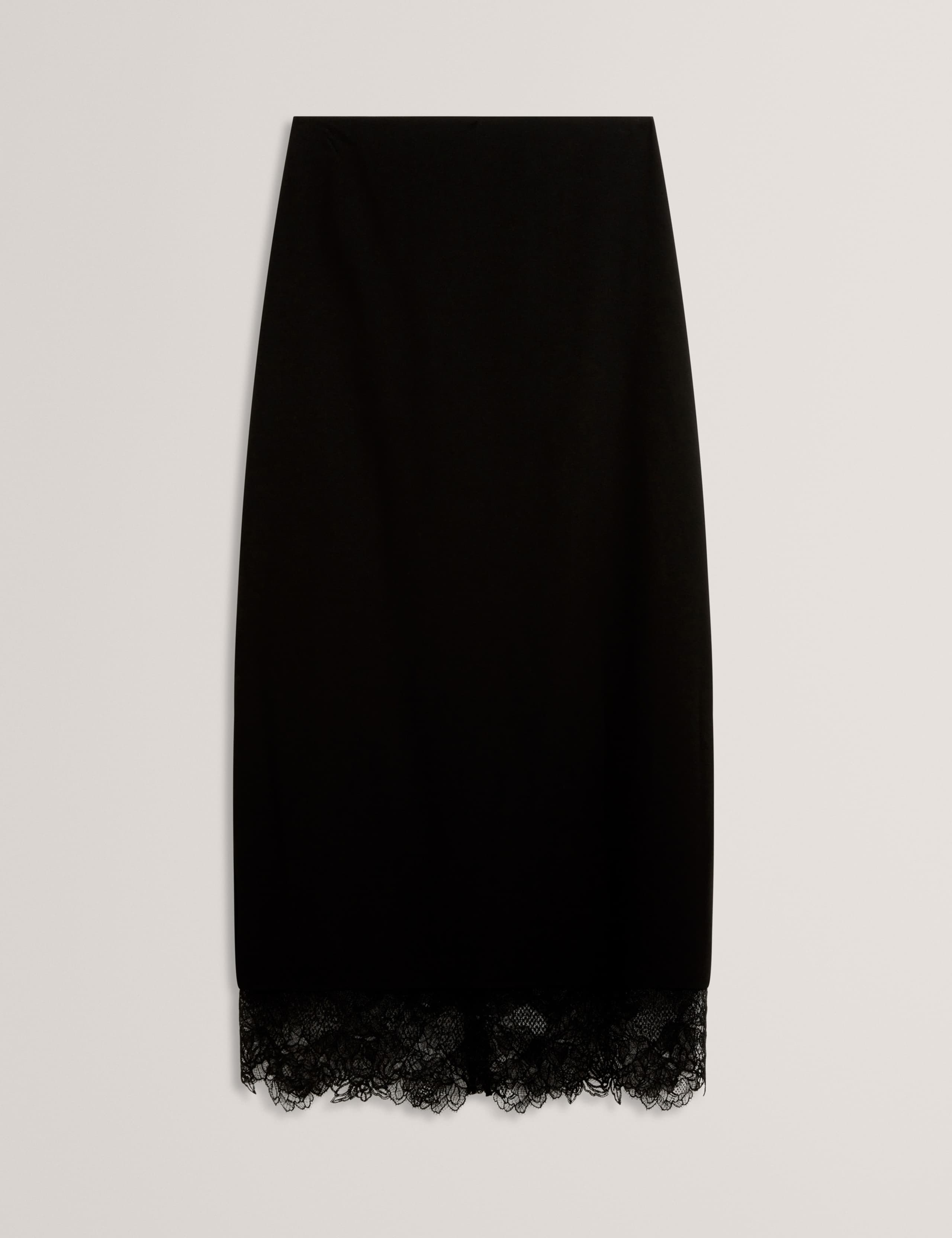 Lace Detail Maxi Pencil Skirt 2 of 7