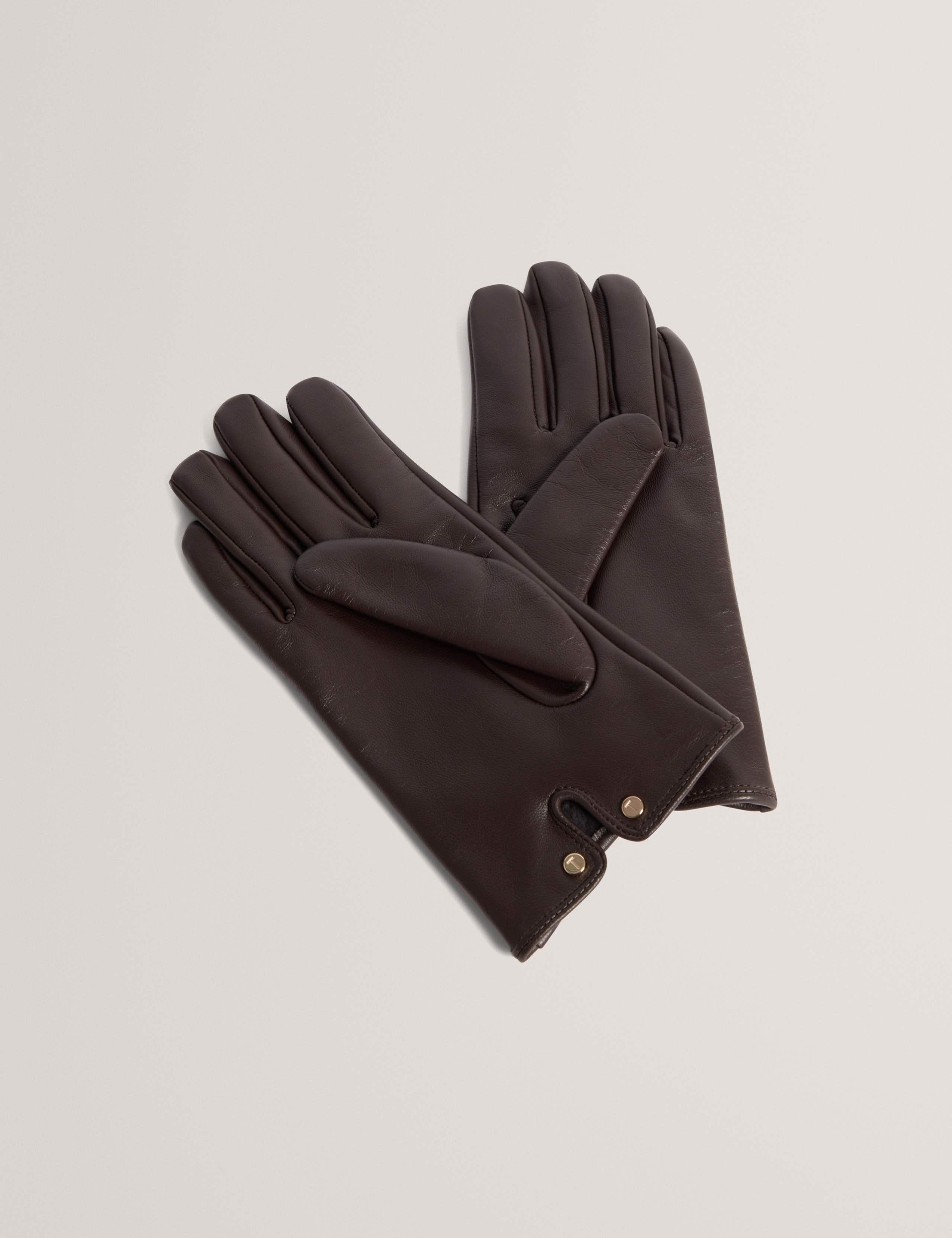 Leather Biker Gloves 2 of 4