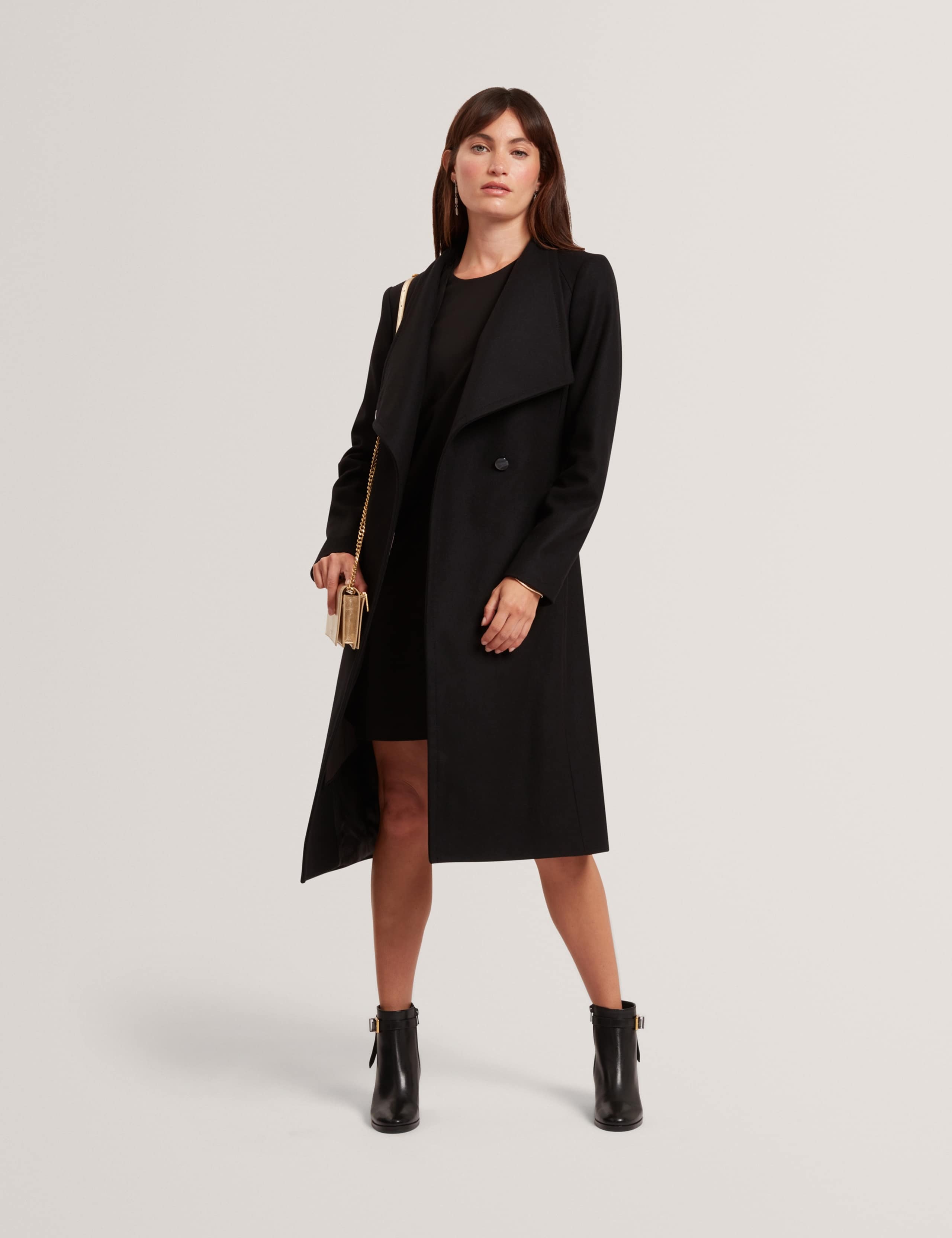 Wool Rich Wrap Coat 3 of 5