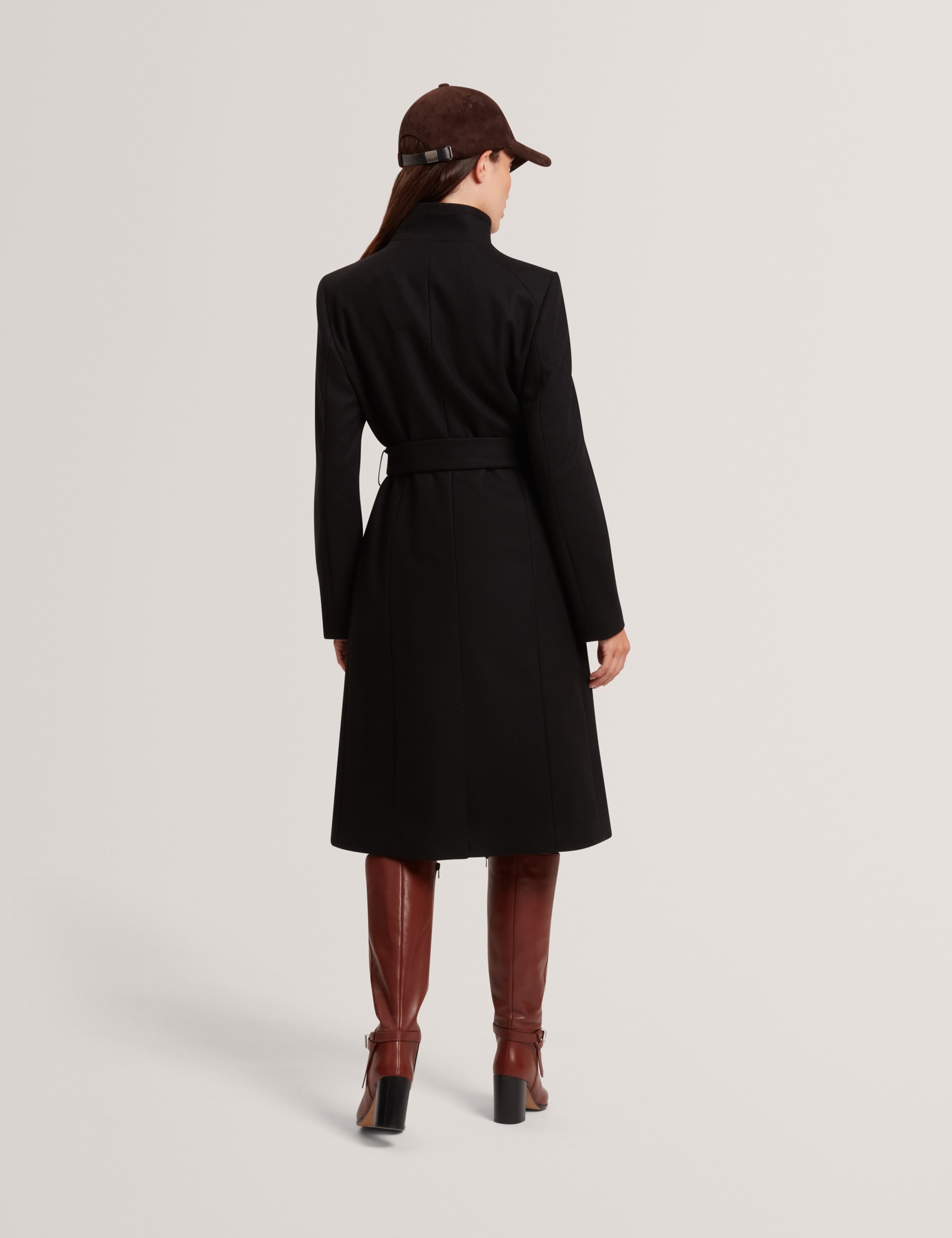 Wool Rich Wrap Coat 4 of 5