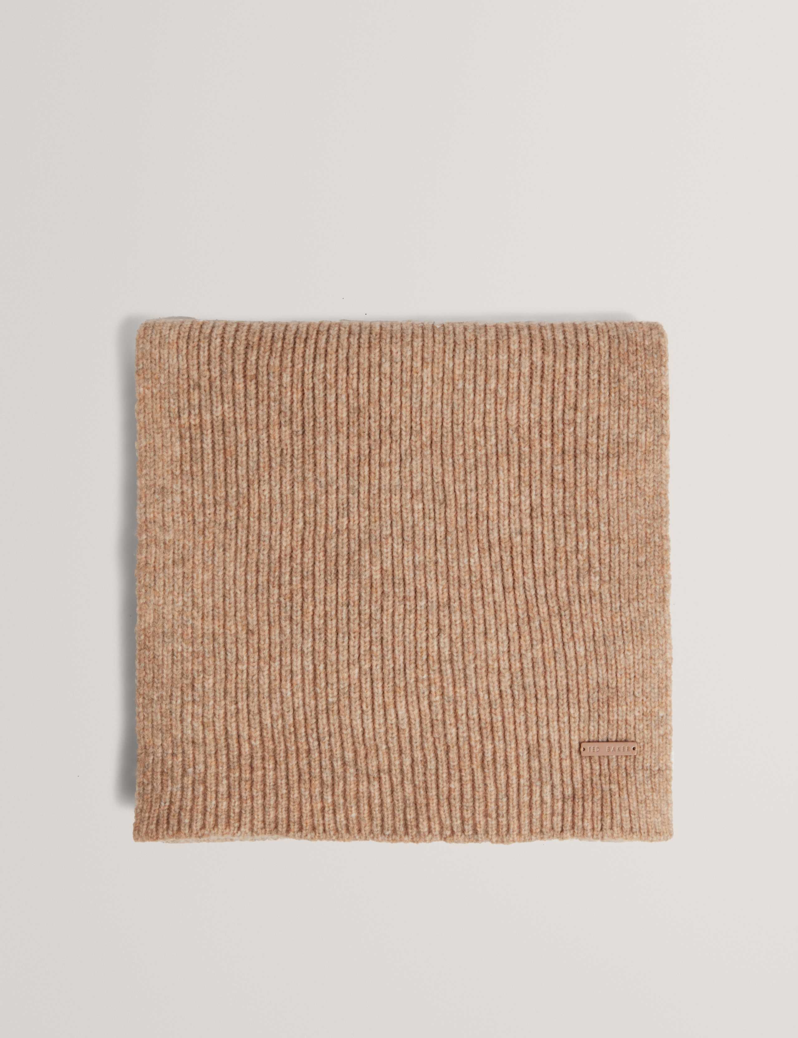 Ribbed Knit Scarf 1 of 3