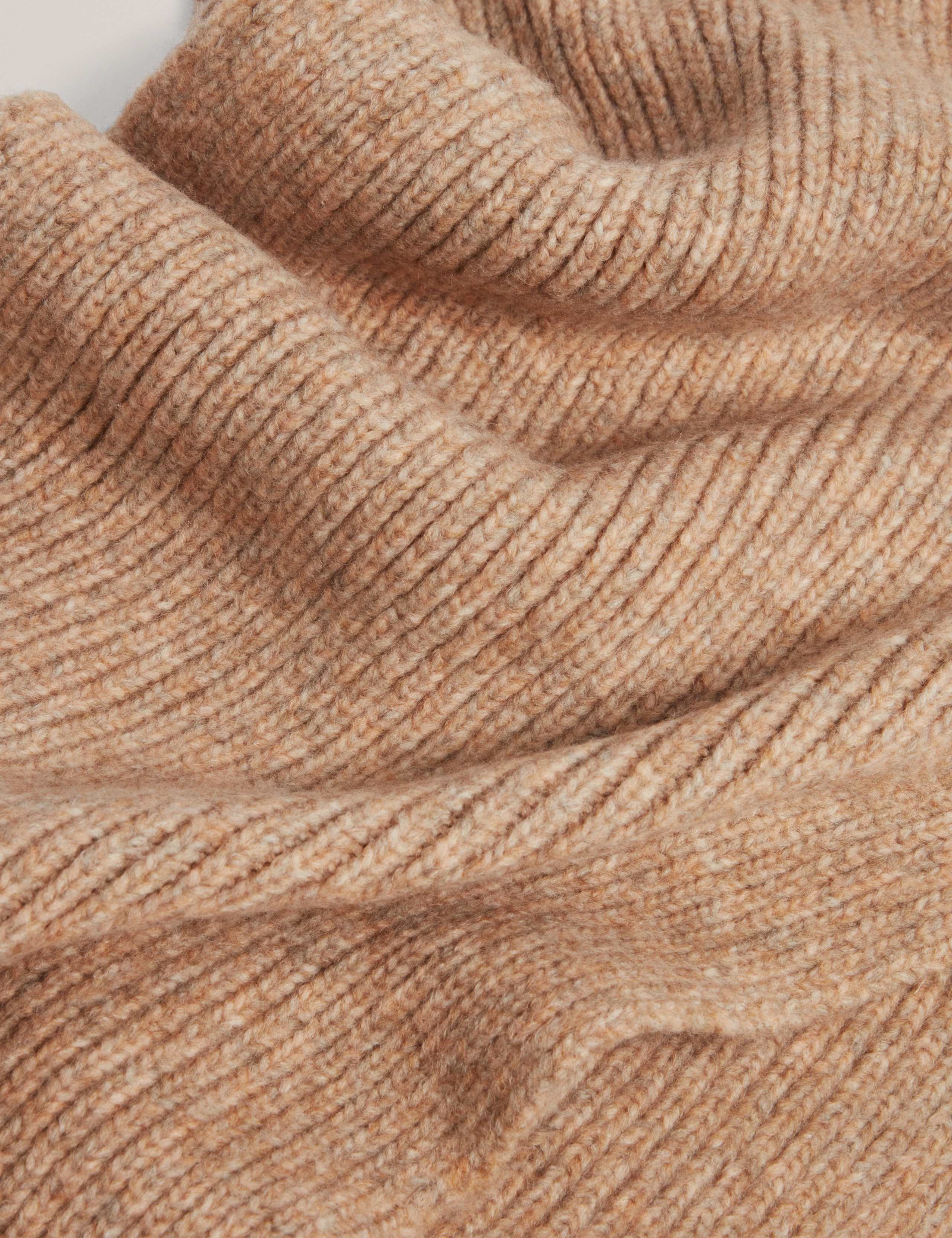 Ribbed Knit Scarf 2 of 3