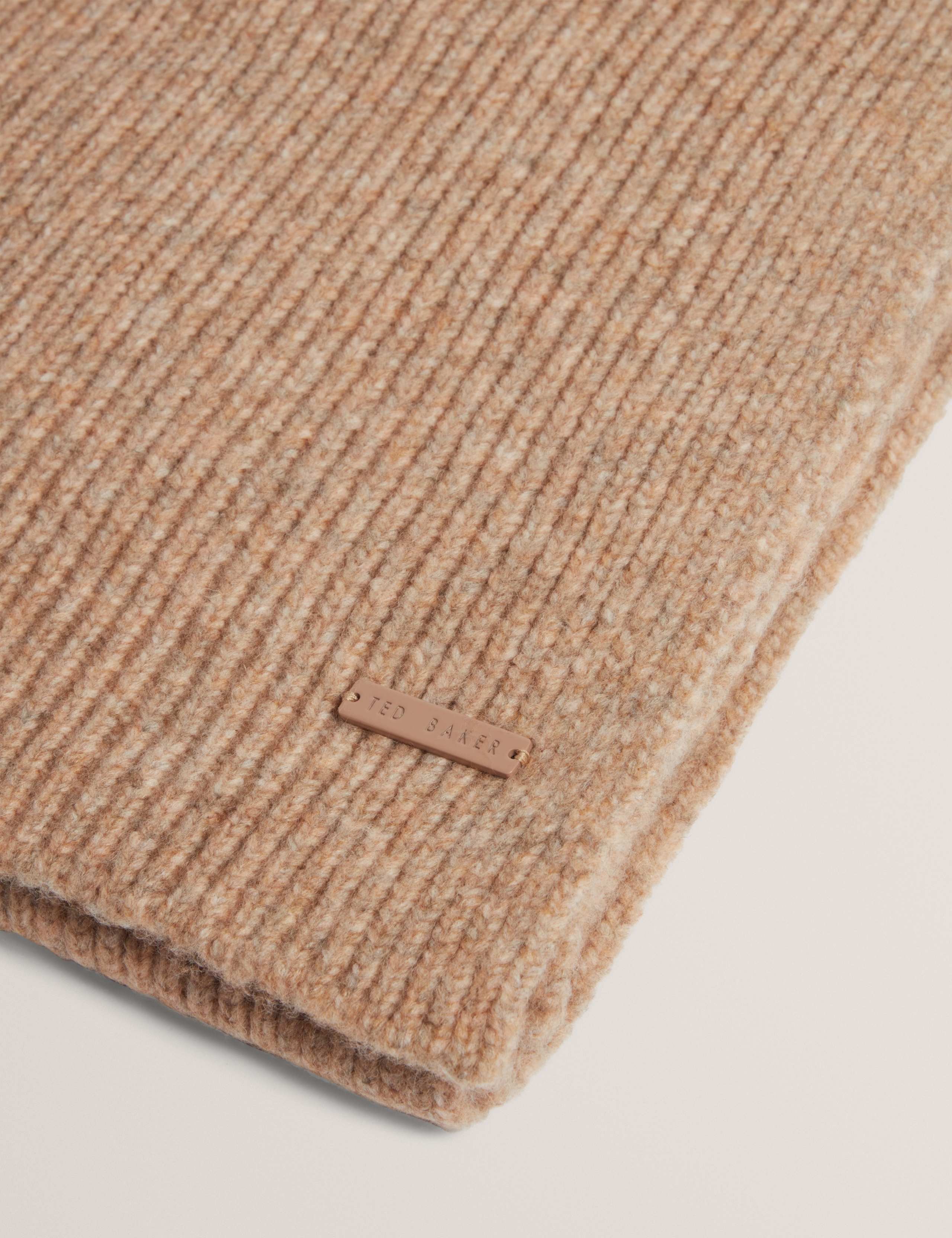 Ribbed Knit Scarf 3 of 3