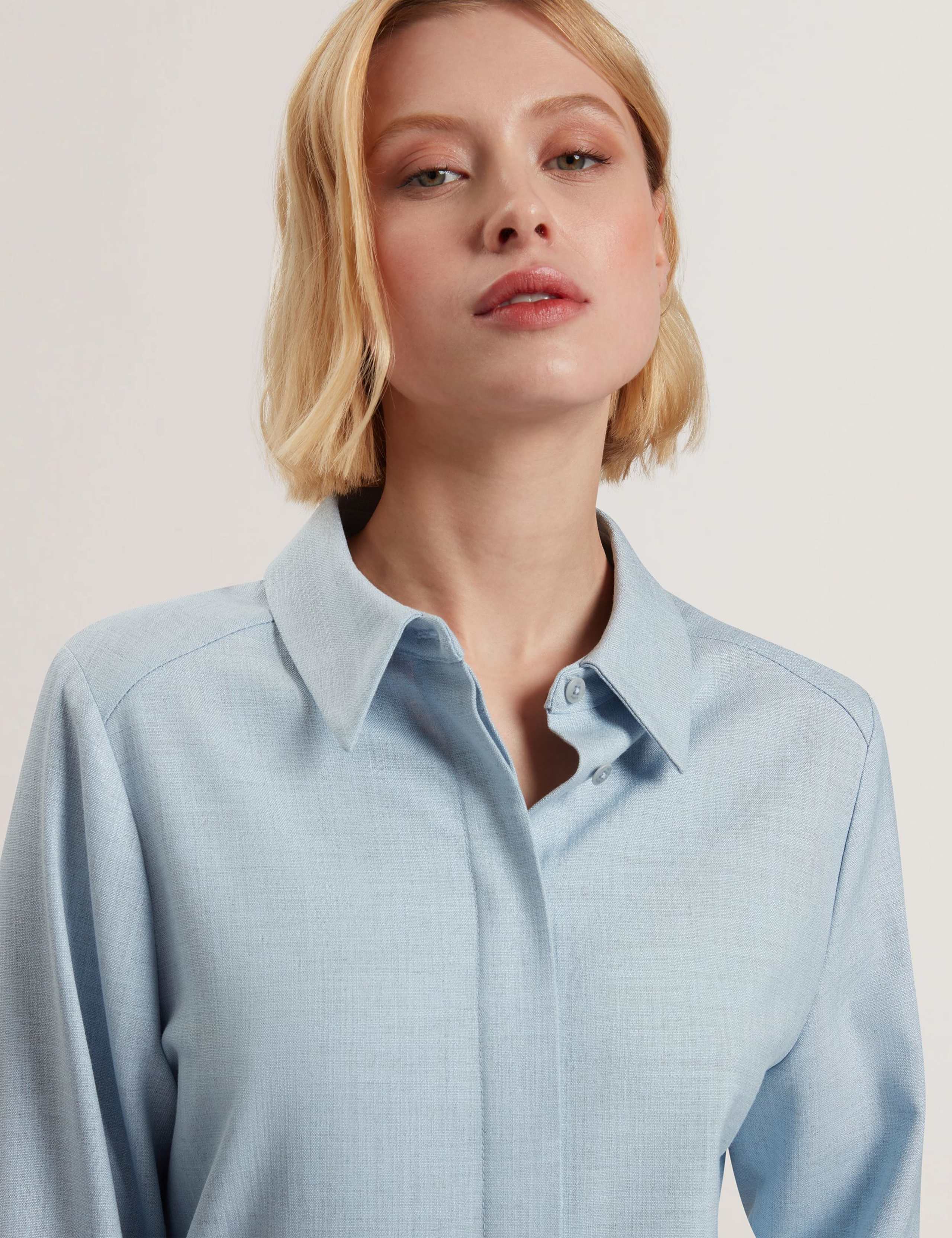 Longline Collared Shirt 5 of 6