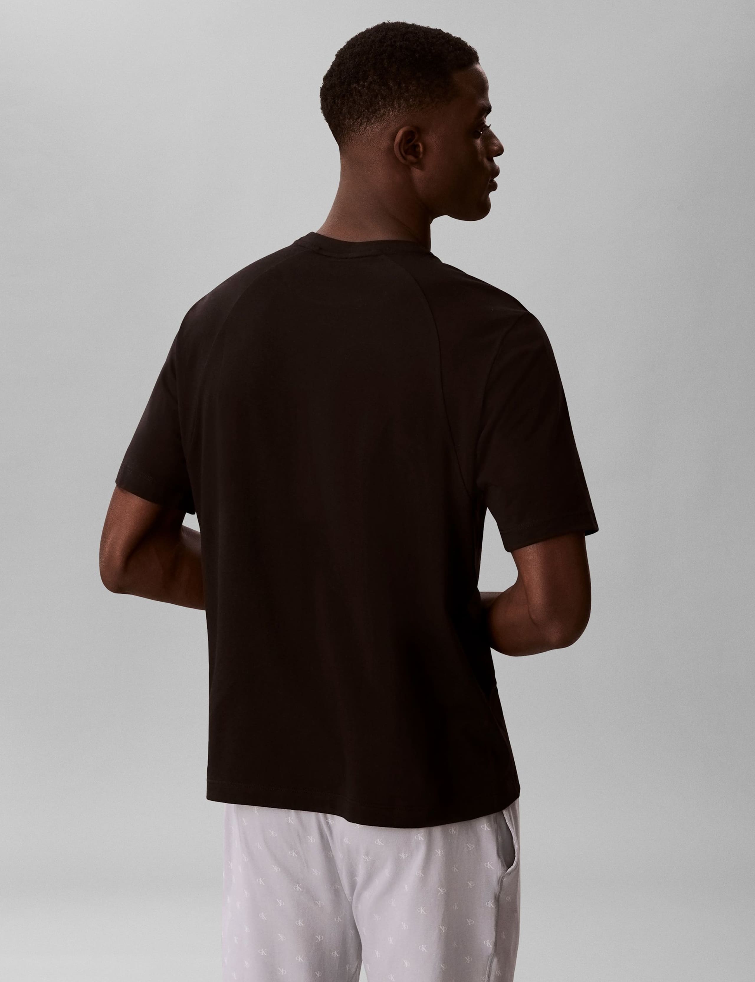 Essentials Cotton Rich Logo Crew Neck T-Shirt 2 of 4