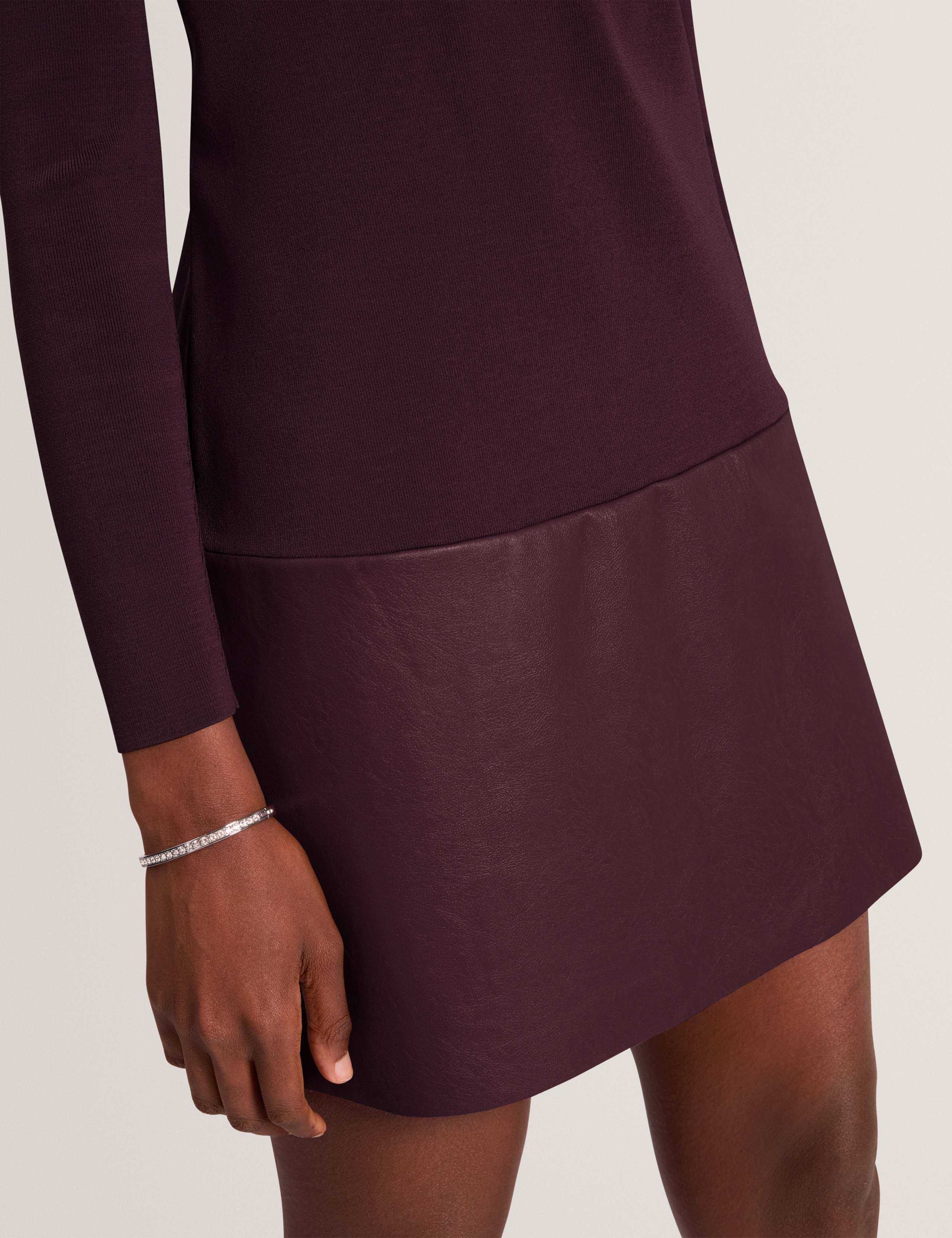 Round Neck Mini Waisted Dress 6 of 7